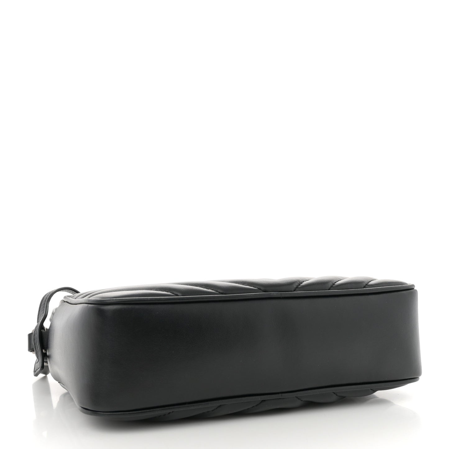 Calfskin Matelasse Monogram Lou Camera Bag Black