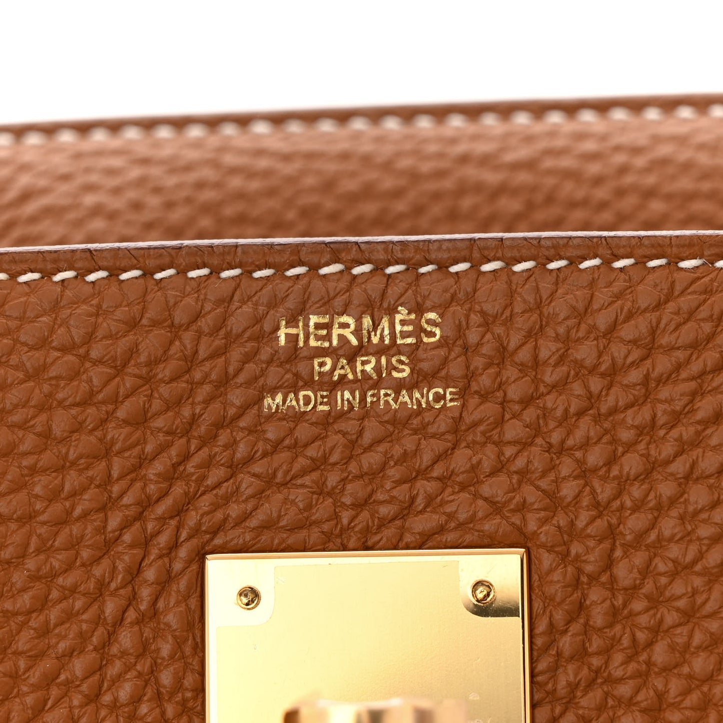 Togo Birkin 30 Gold