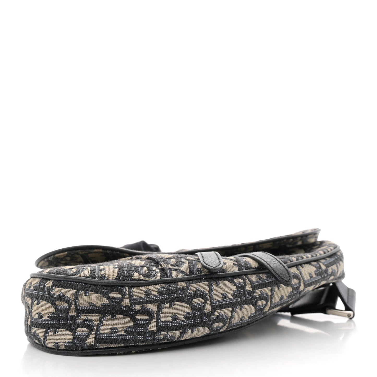 Oblique Mens Saddle Bag Blue