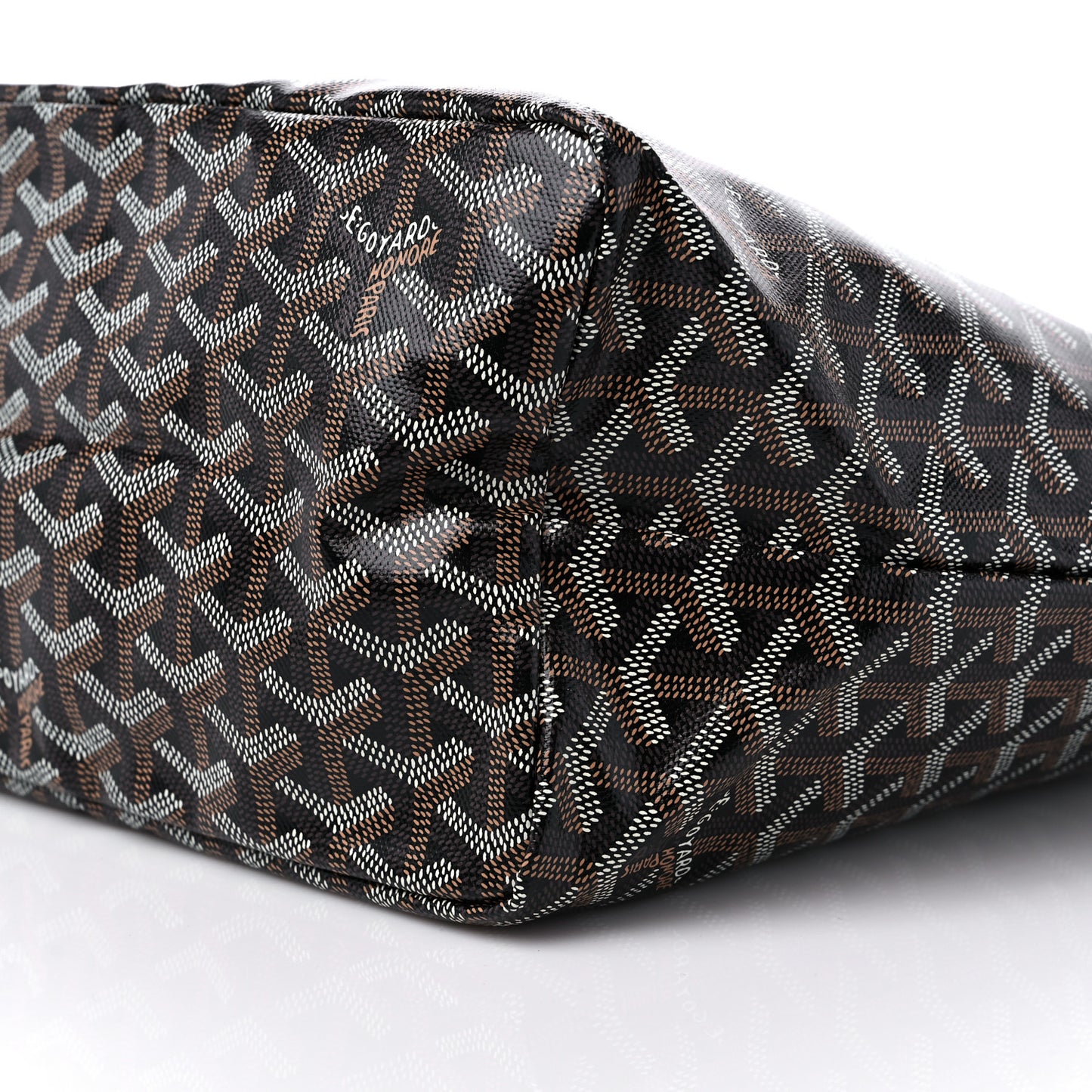 Goyardine Saint Louis PM Black Gold