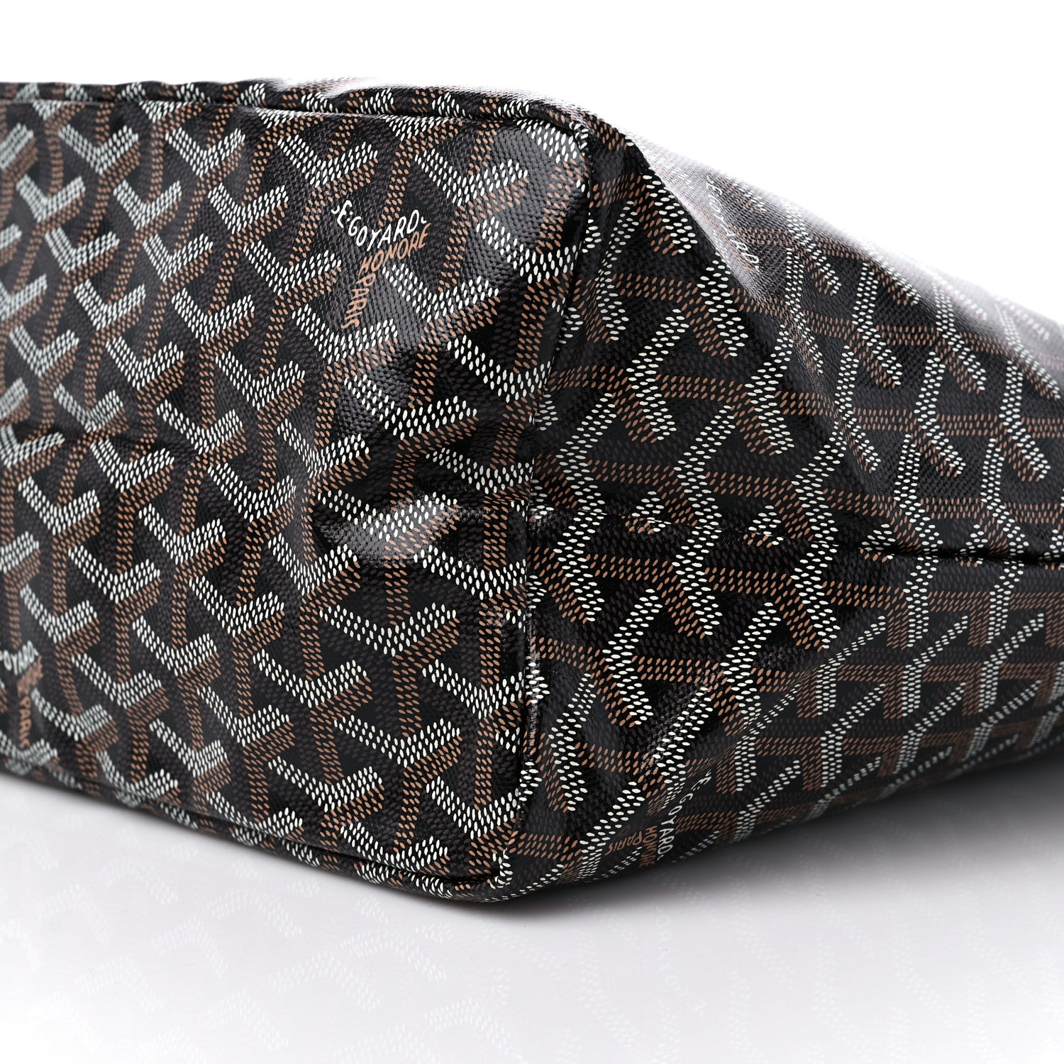 Goyard Goyardine Saint Louis PM Black Gold 10 of 10