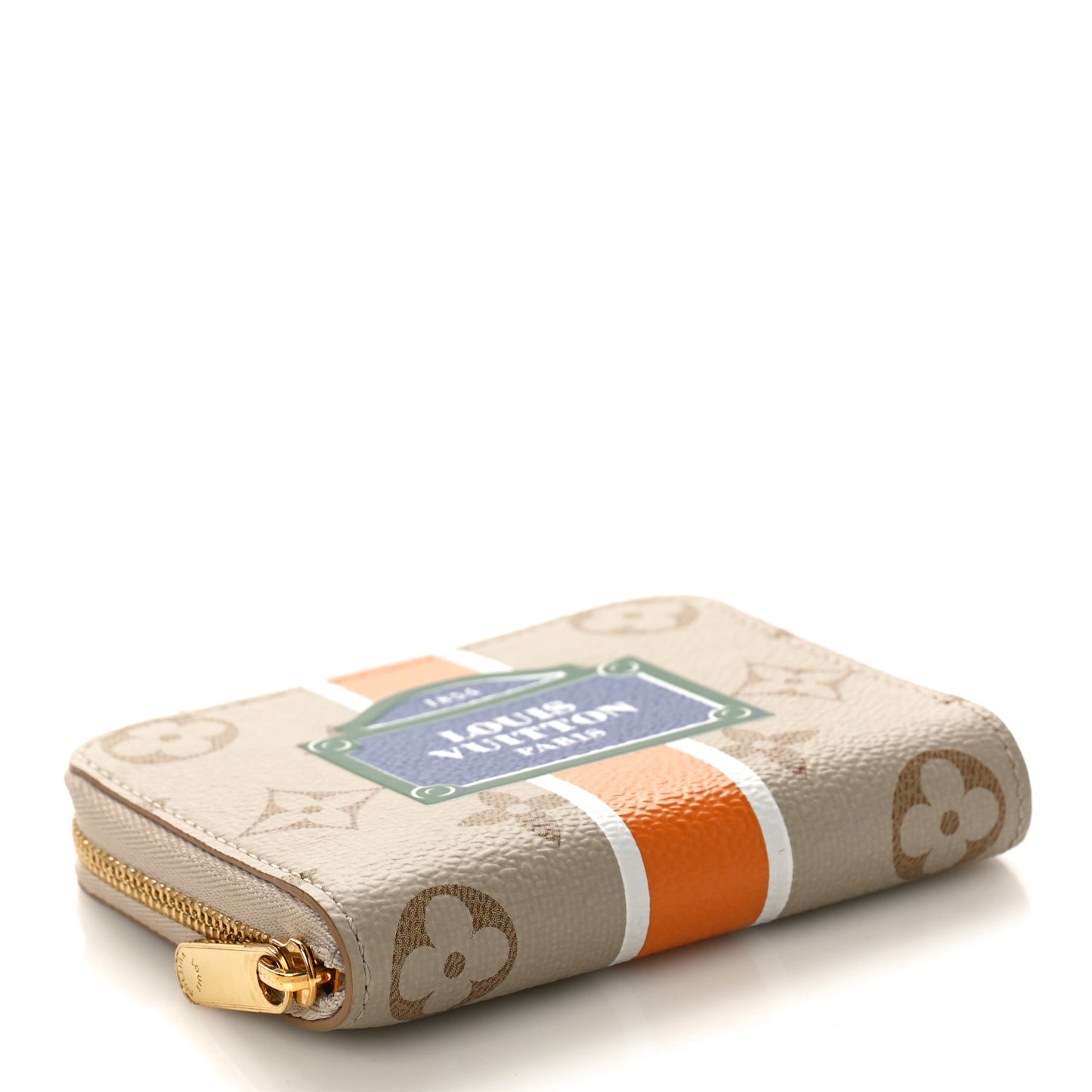 Monopaname Zippy Coin Purse Beige Ocher