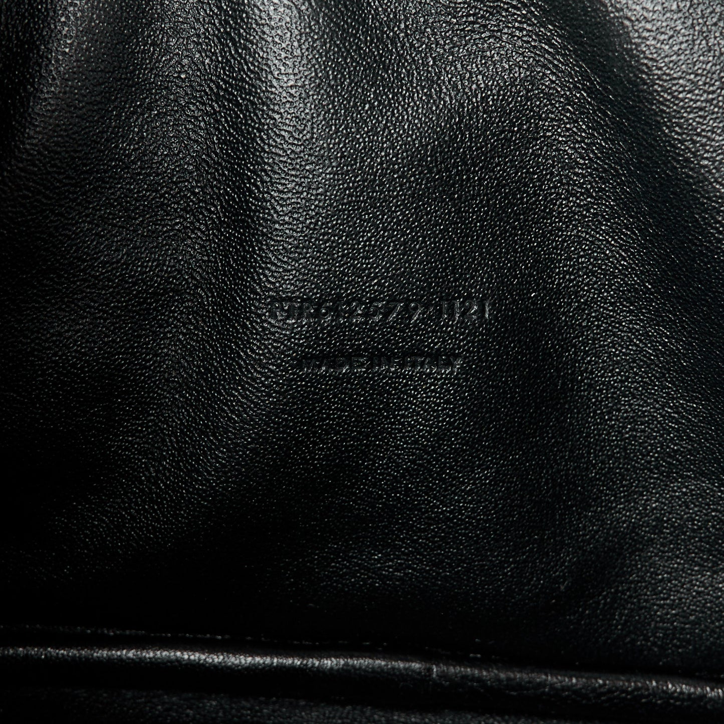 Grain De Poudre Matelasse Monogram Mini Lou Camera Bag Black