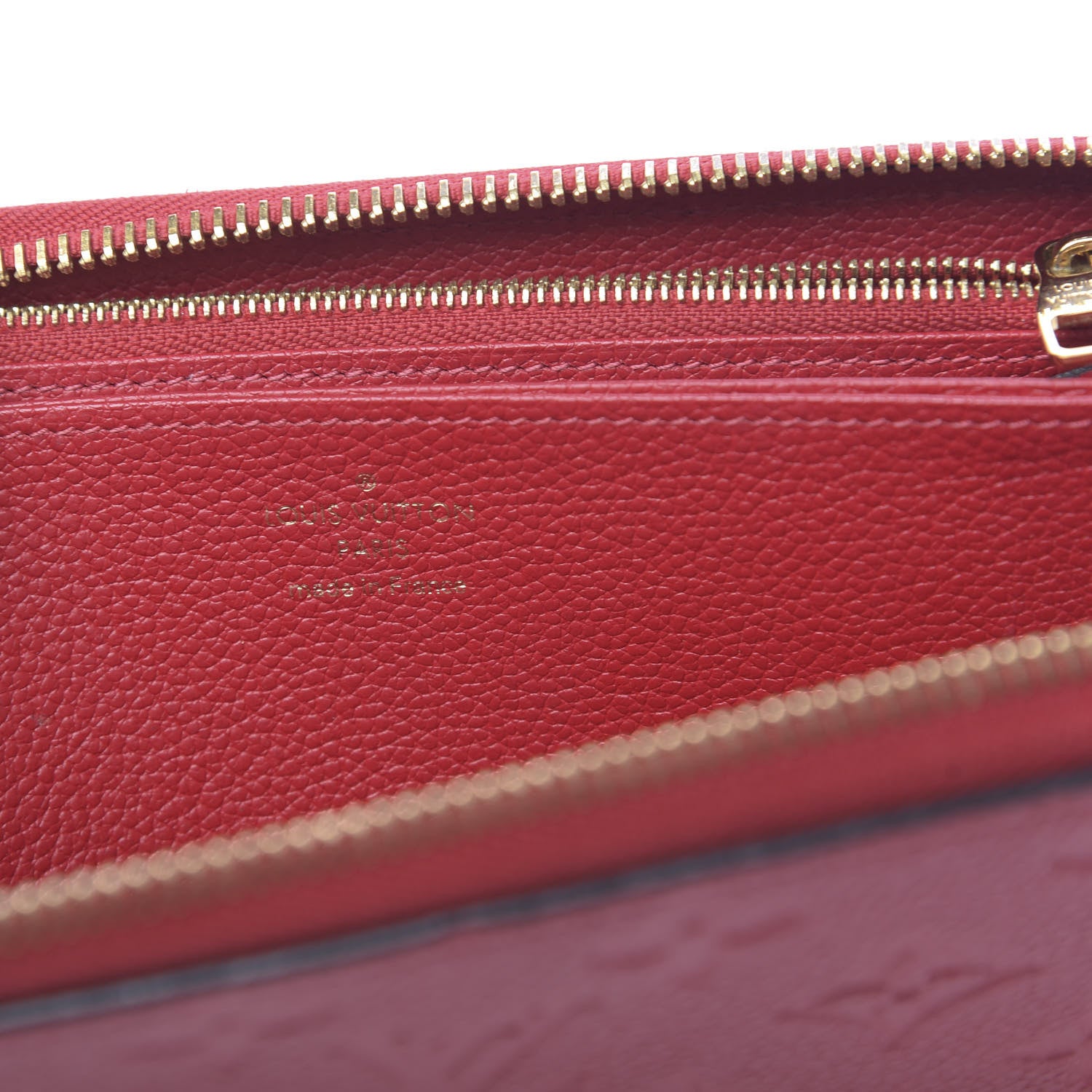 Louis Vuitton Empreinte Zippy Wallet Cherry 6 of 6