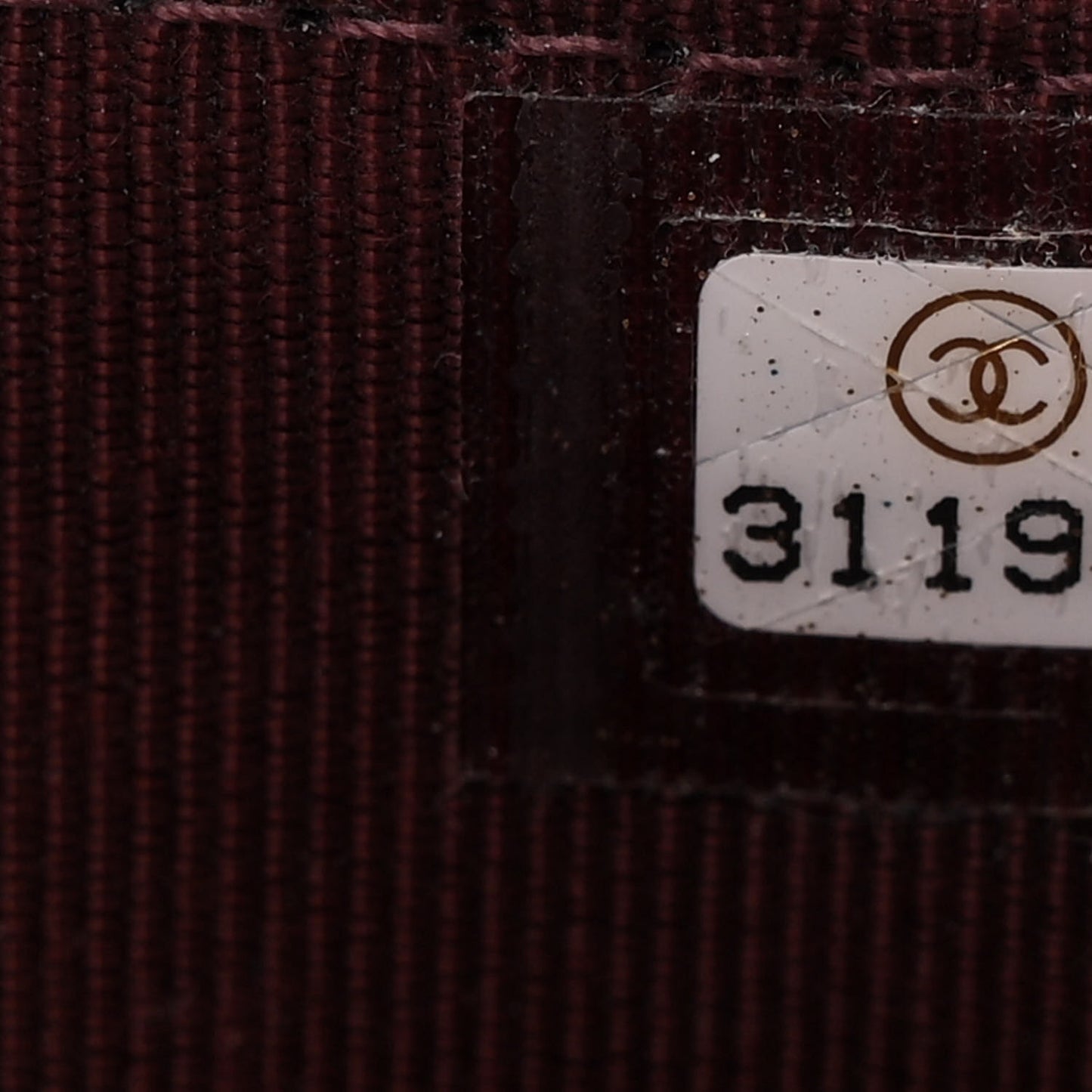 Caviar Quilted Mini Wallet On Chain WOC Black