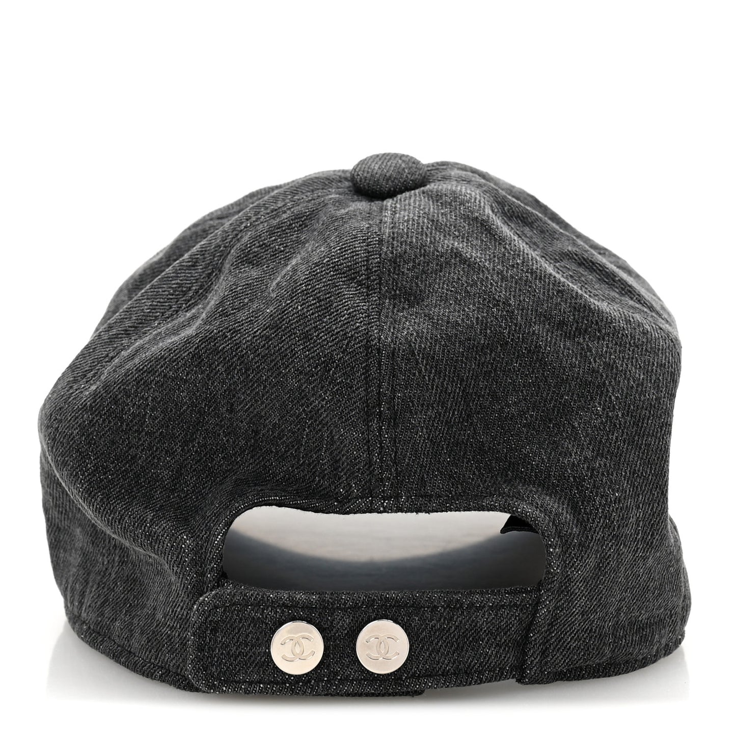 Denim Cap Hat Black