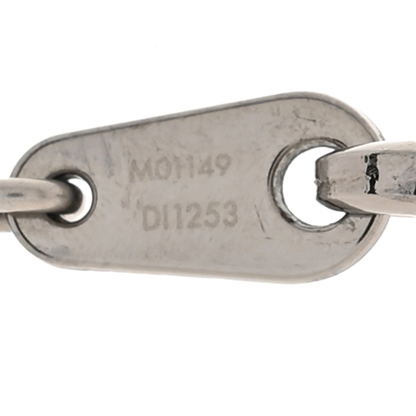 Valentine Lock Pendant Necklace Silver