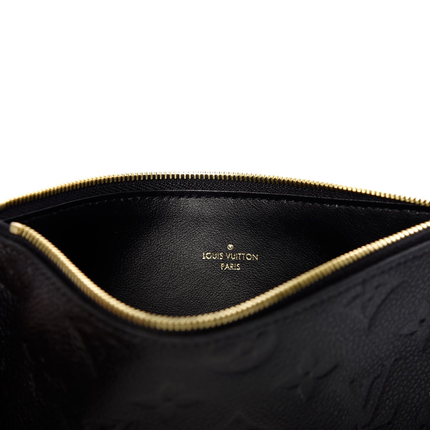 Empreinte Felicie Chain Wallet Zippered Insert Black