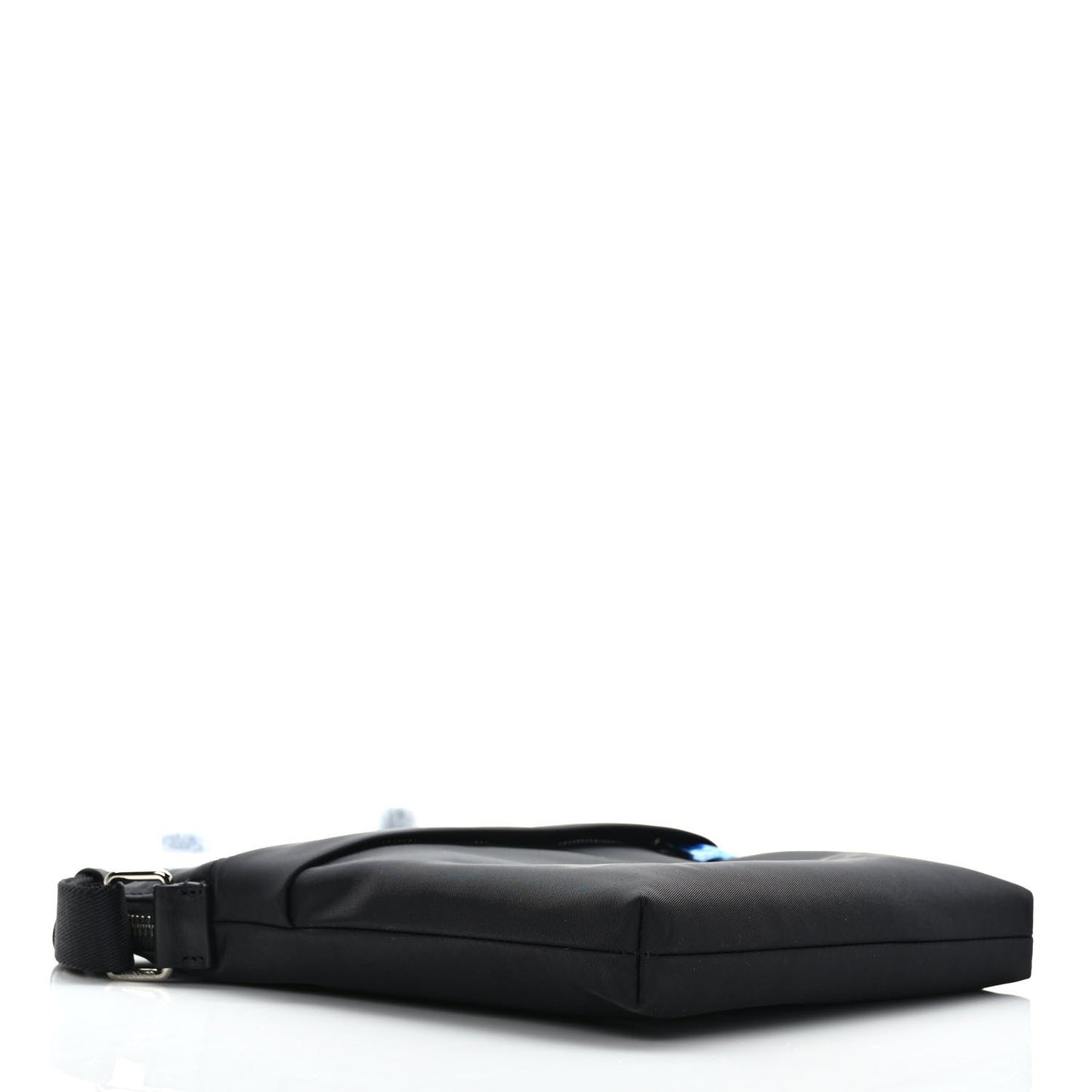 Econyl Logo Print Crossbody Bag Black