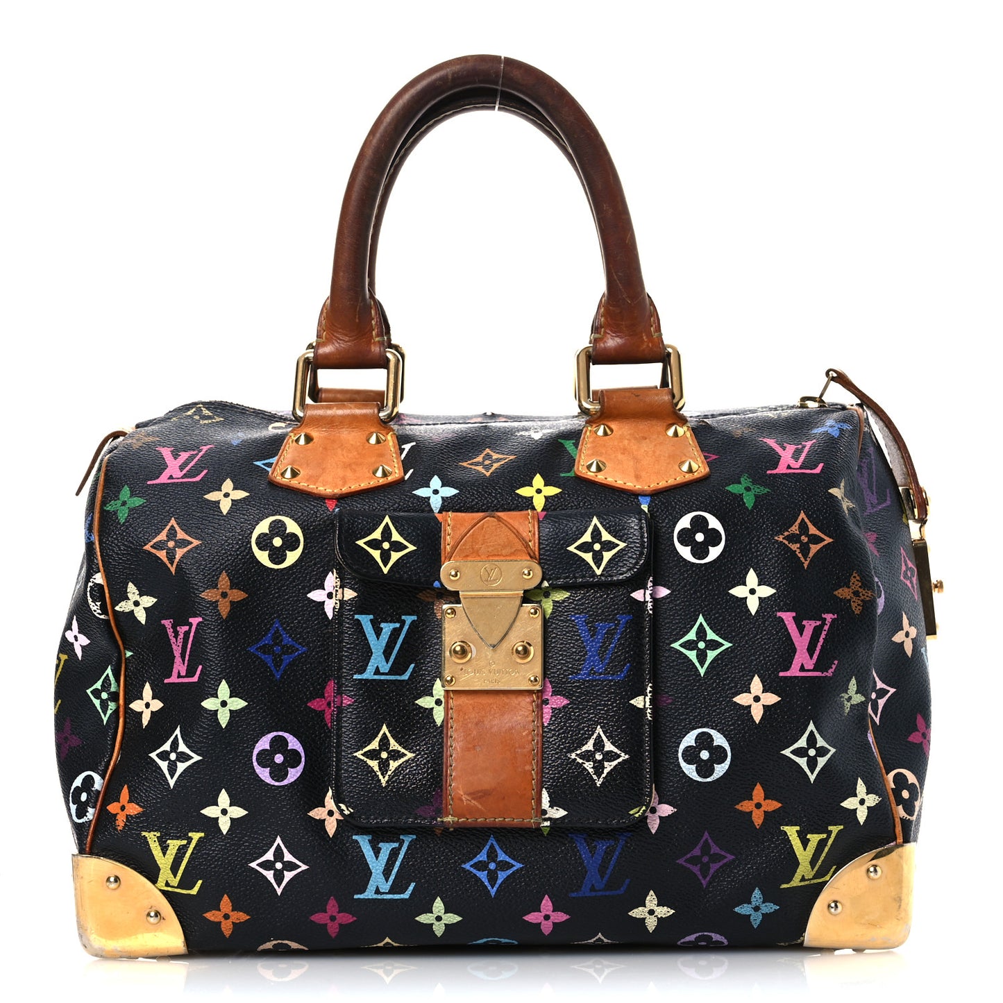 Monogram Multicolor Speedy 30 Black