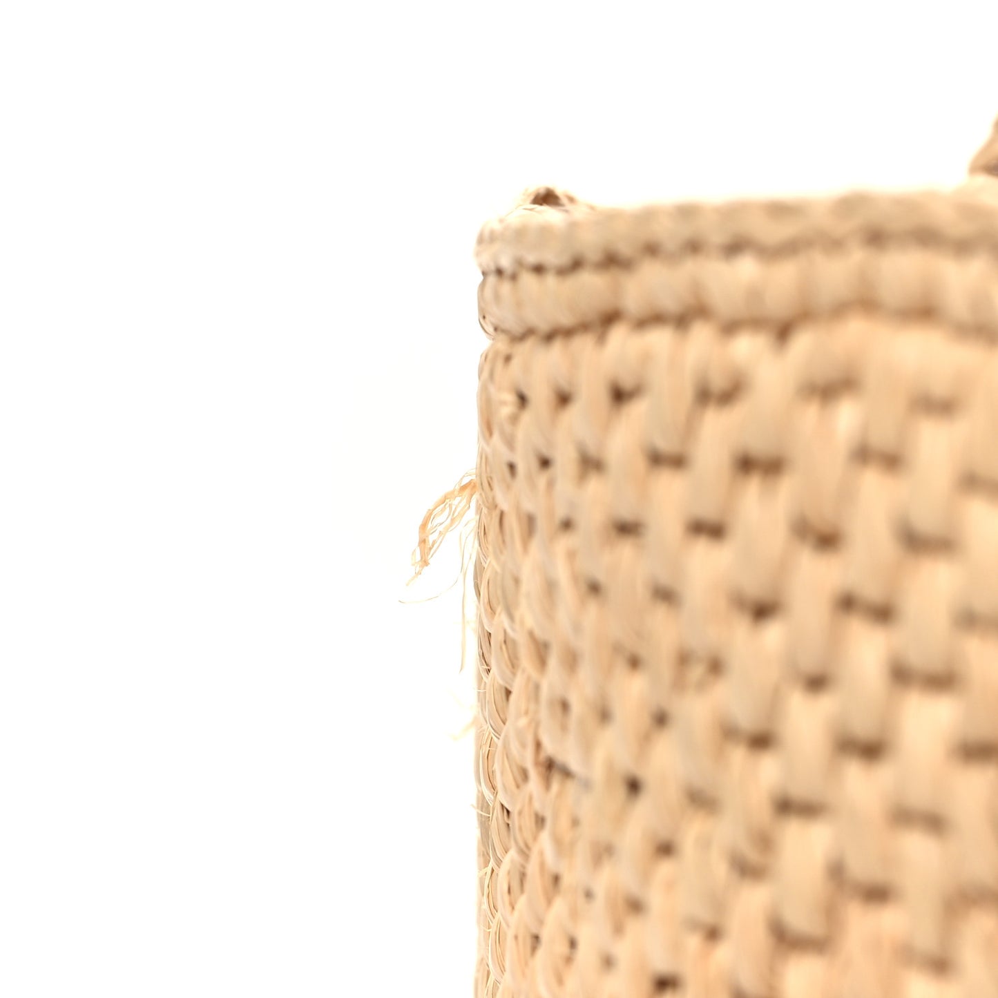 Raffia Small Paulas Ibiza Logo Tote Natural Tan