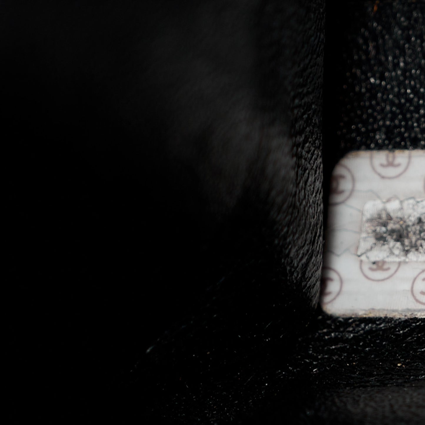 Caviar Quilted Briefcase Laptop Bag Black