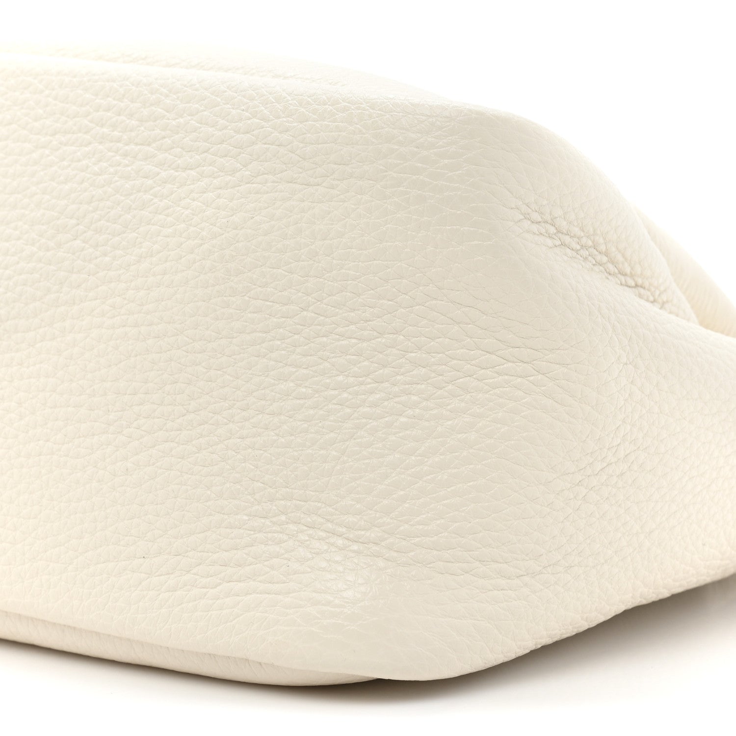 Prada Vitello Daino Soft Small Zippered Top Handle Bag White 7 of 8