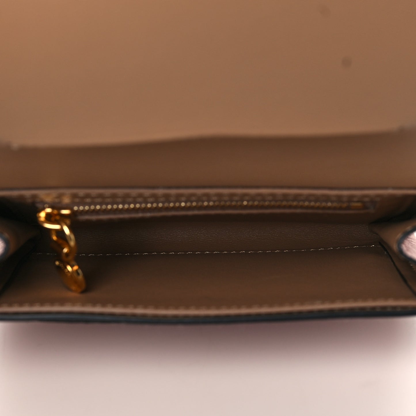 Calfskin Compact Wallet Pink