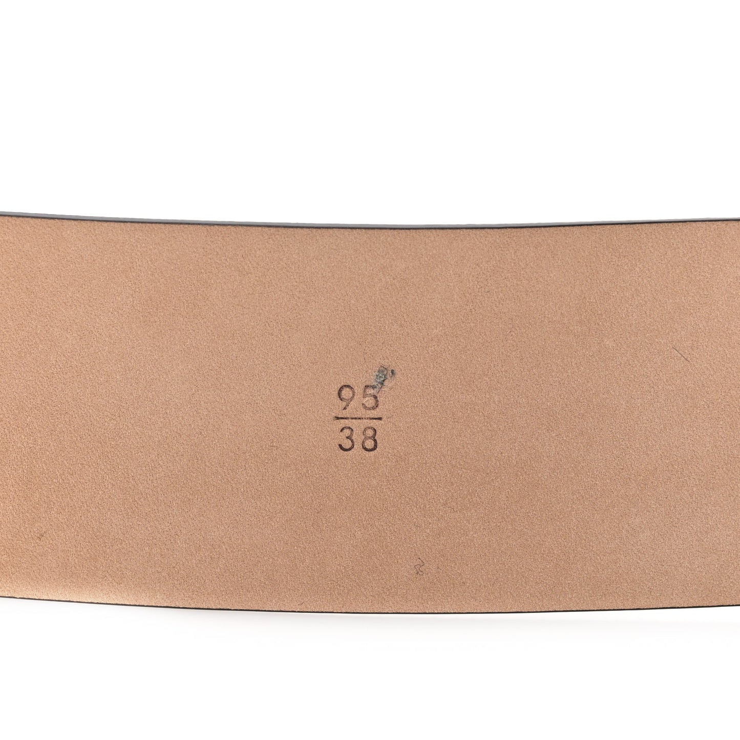 Calfskin CC Belt 95 38 Brown