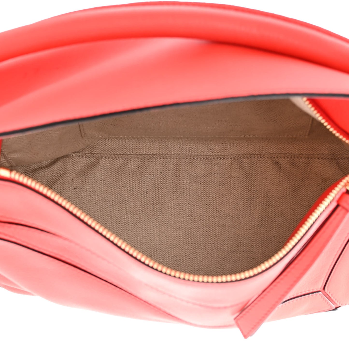 Calfskin Medium Puzzle Bag Scarlet