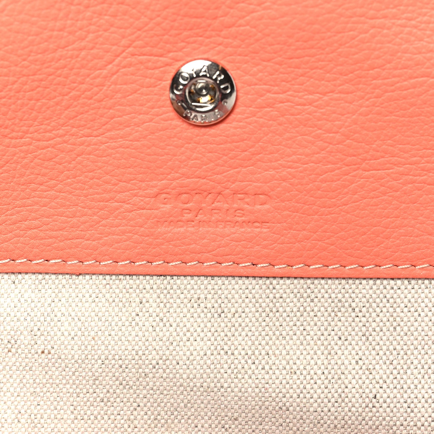 Goyardine Net Aligre Tote Coral