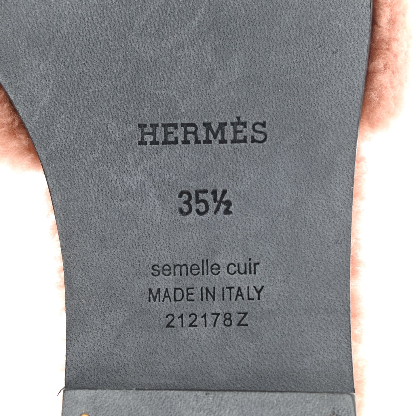 Woolskin Oran Sandals 35.5 Rose Aube