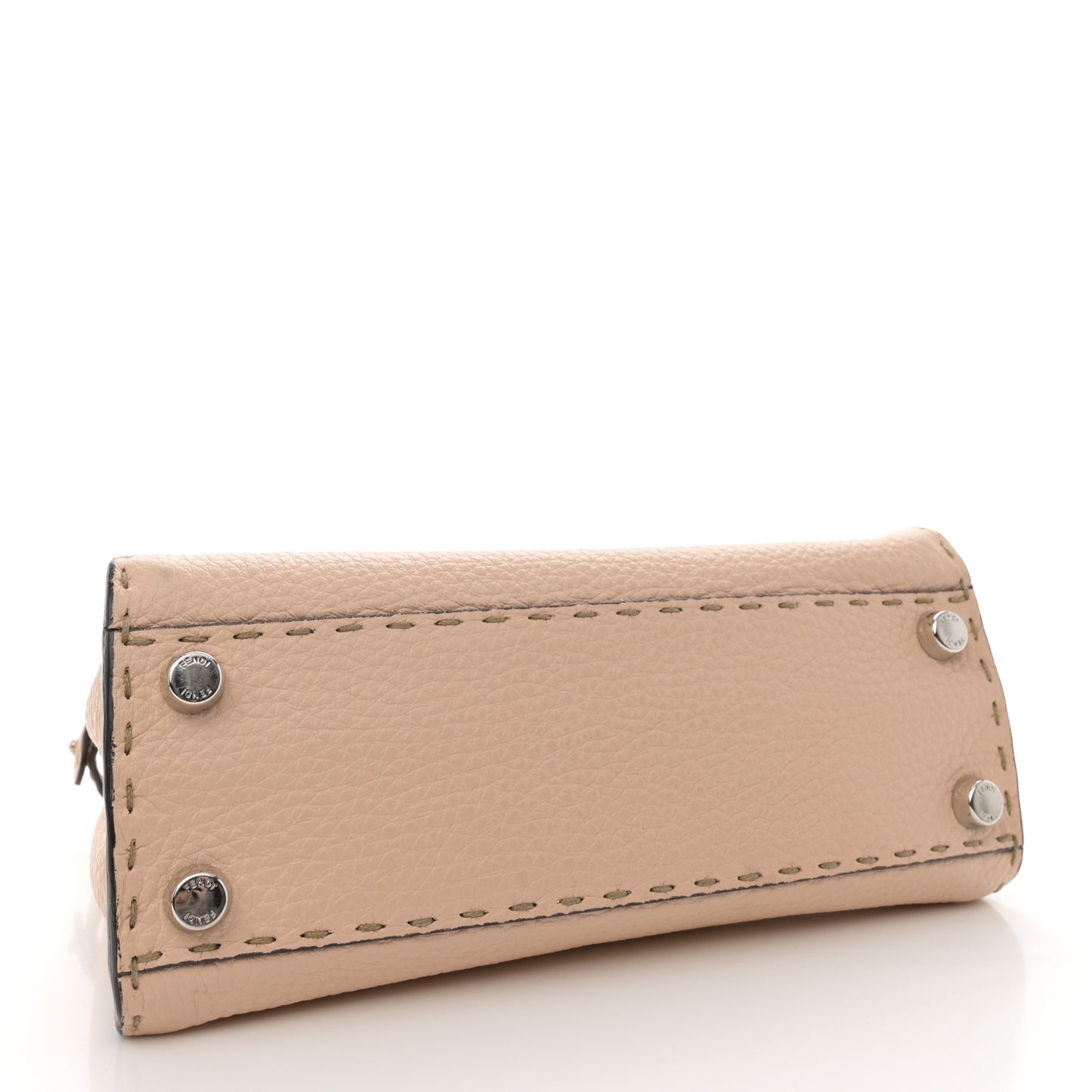 Cuoio Romano Snakeskin Selleria Mini Peekaboo Iconic Satchel Plaster