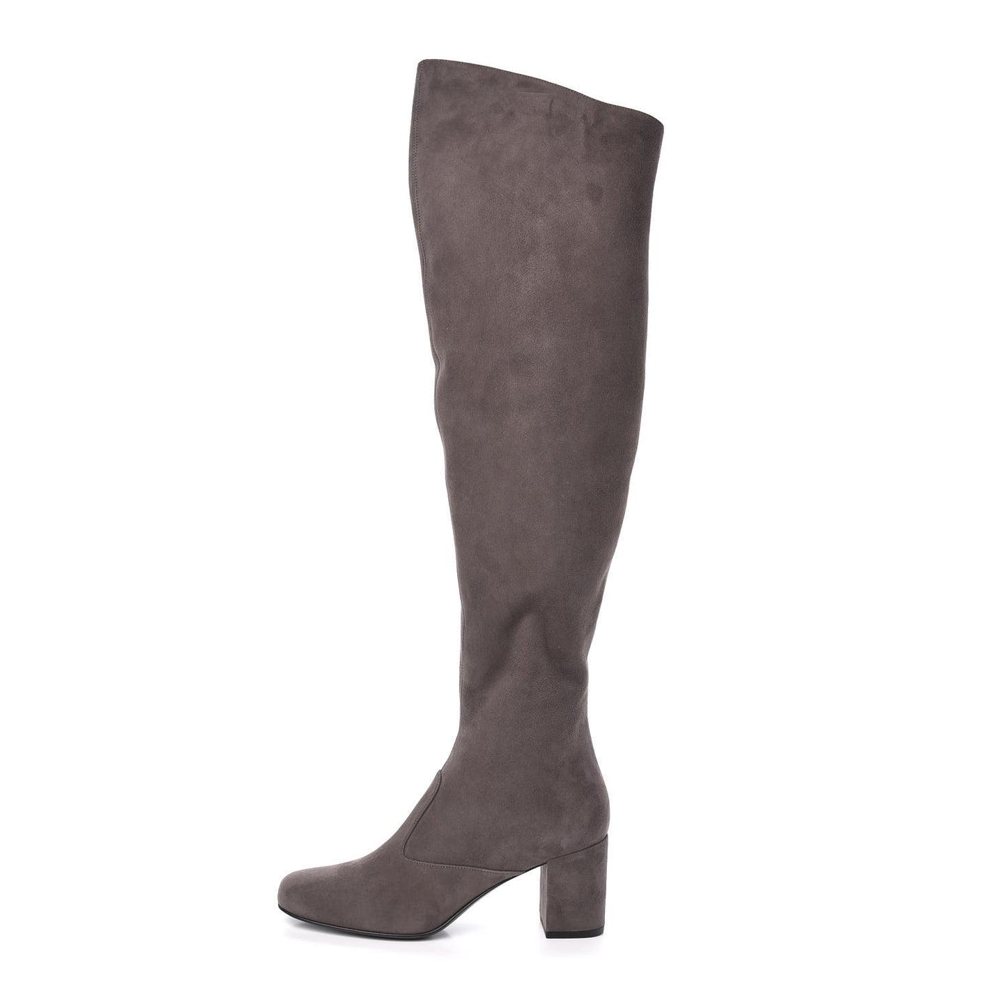 Suede Babies Over The Knee Boots 36 Road Grey