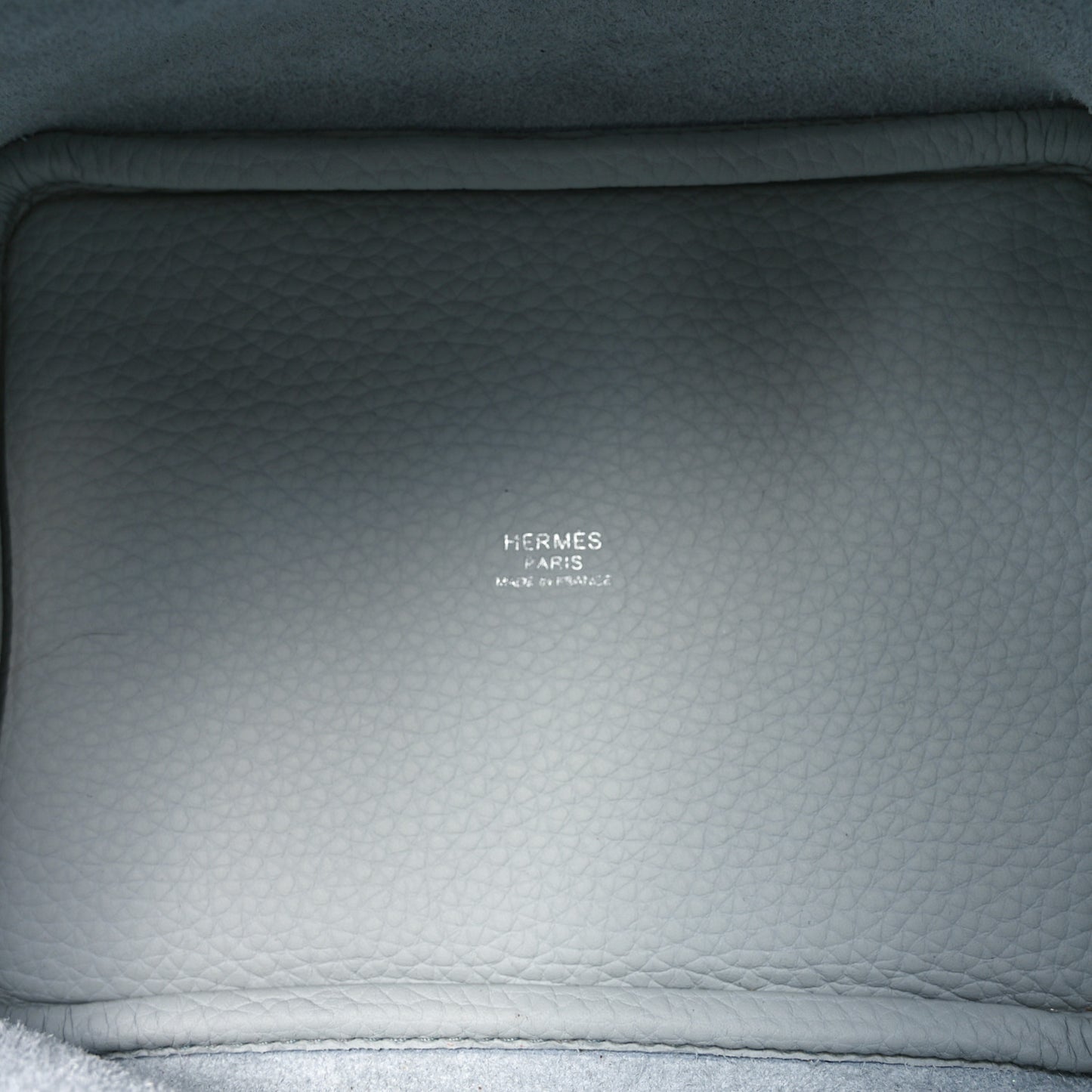 Taurillon Clemence Picotin Lock 18 PM Bleu Pale