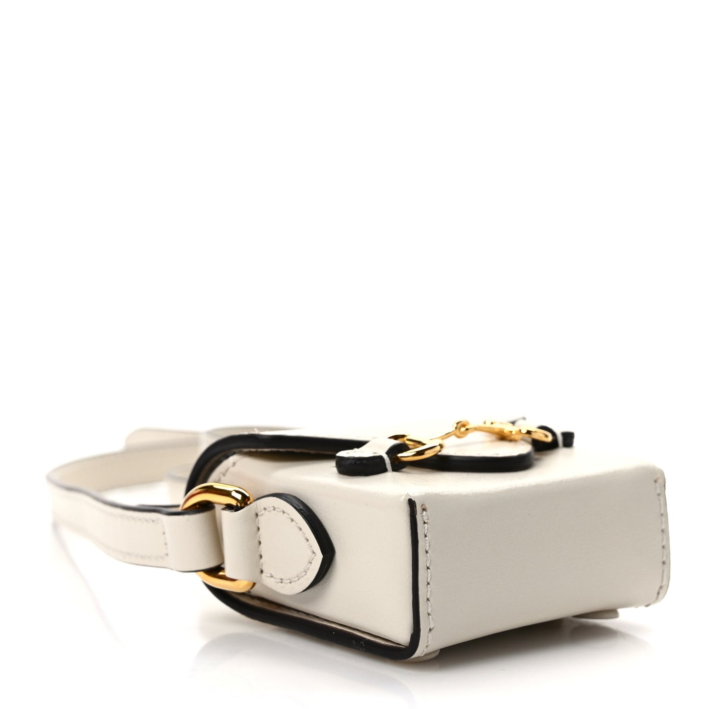 Boarded Plutone Calfskin Horsebit 1955 Airpod Case Mystic White