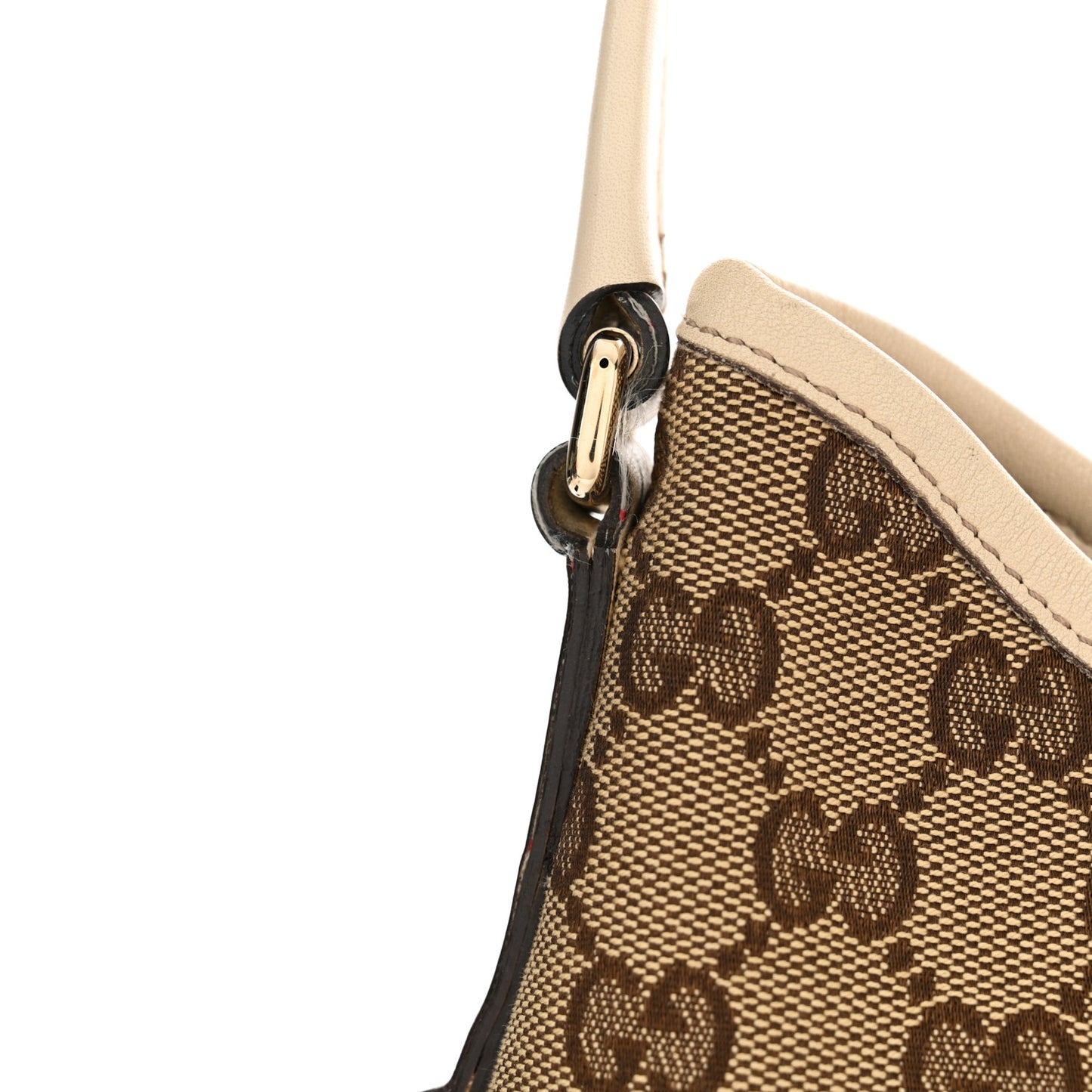 Monogram Medium New Britt Hobo Off White