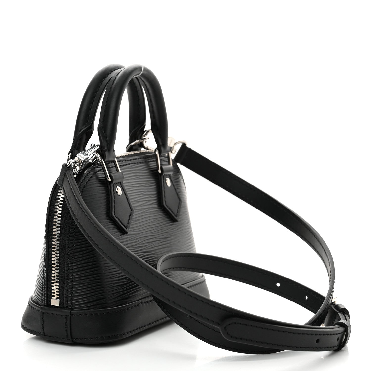 Louis Vuitton Epi Alma Nano Black 3 of 10