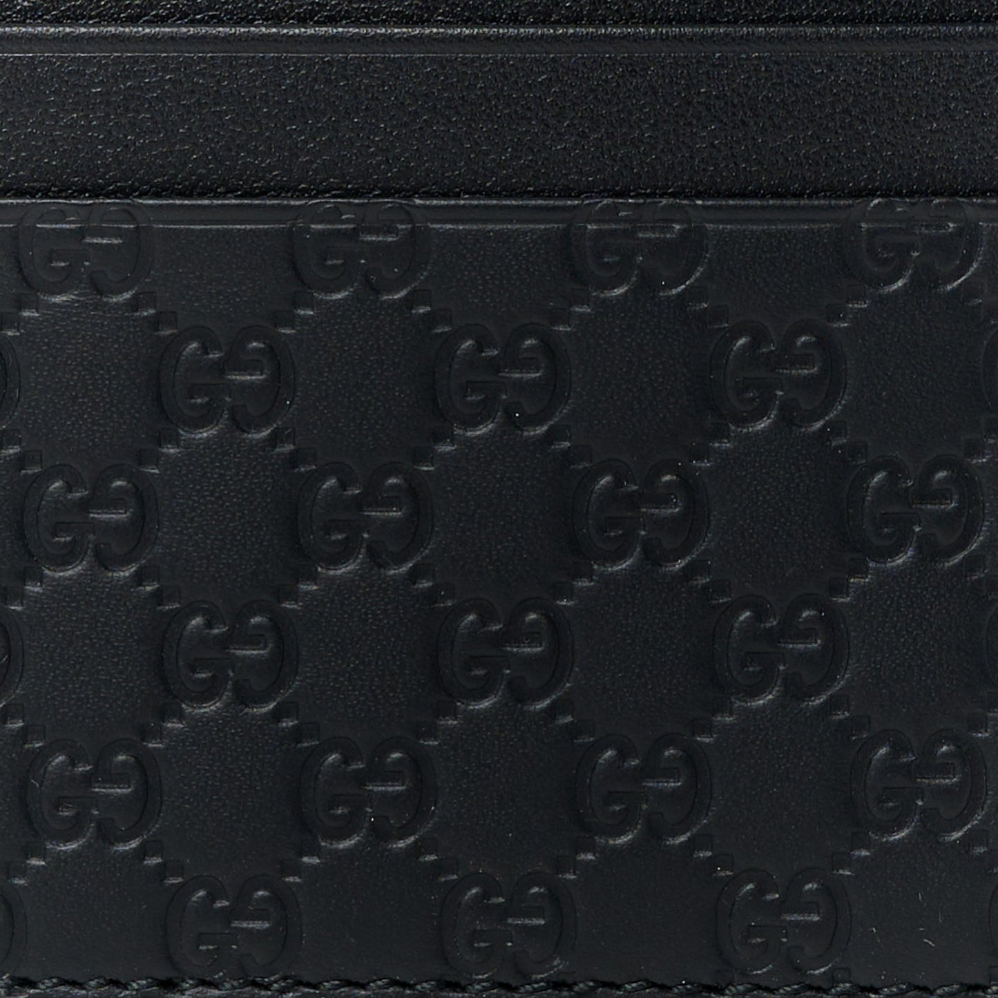 Microguccissima Card Holder Black