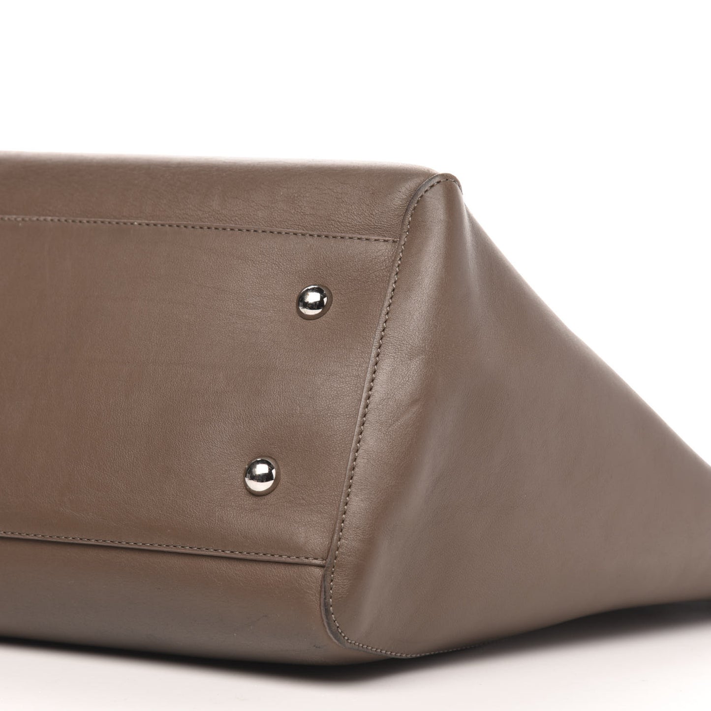 Silky Calf Medium Willow Tote Taupe