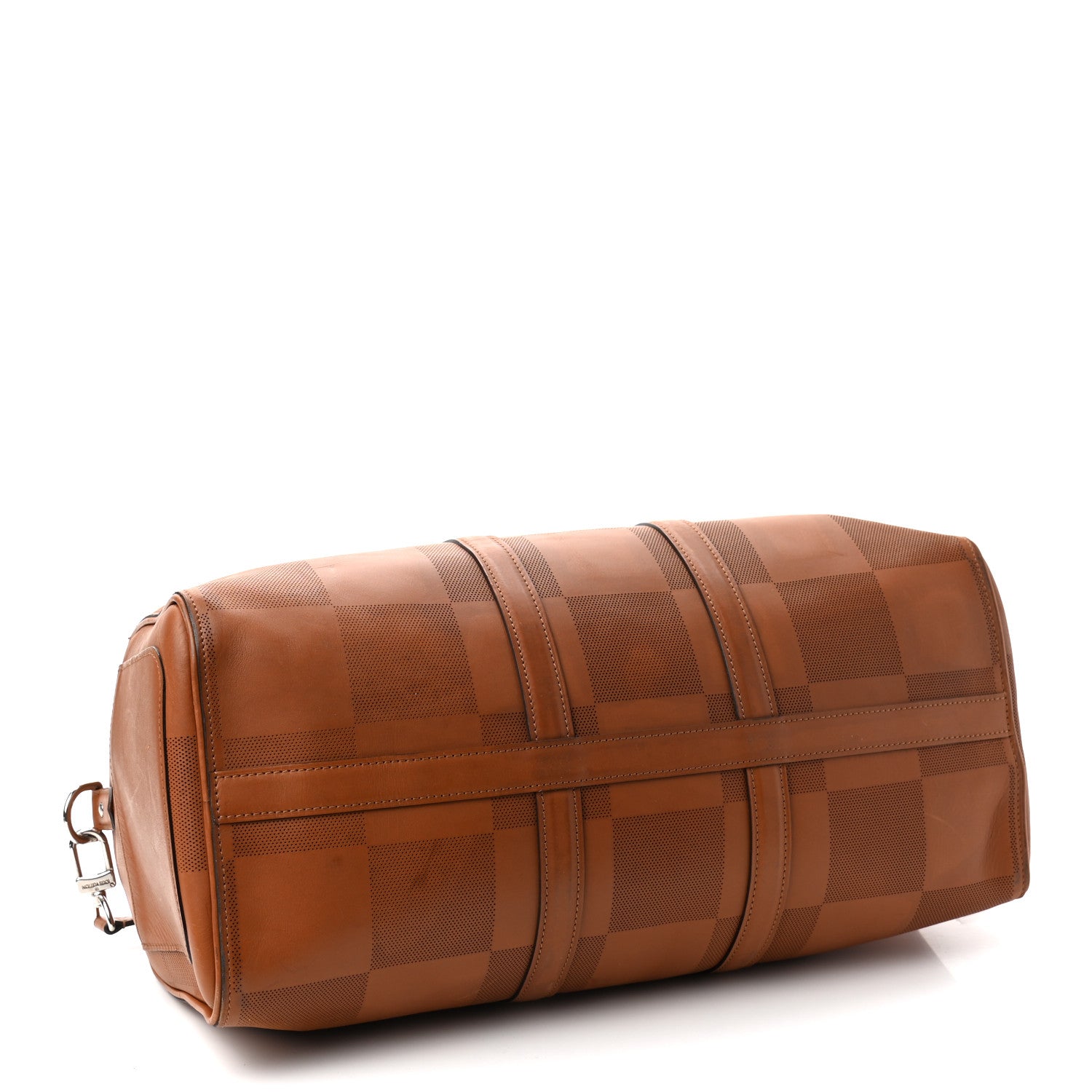 Louis Vuitton Nomade Grand Damier Keepall Bandouliere 45 Cognac 4 of 14