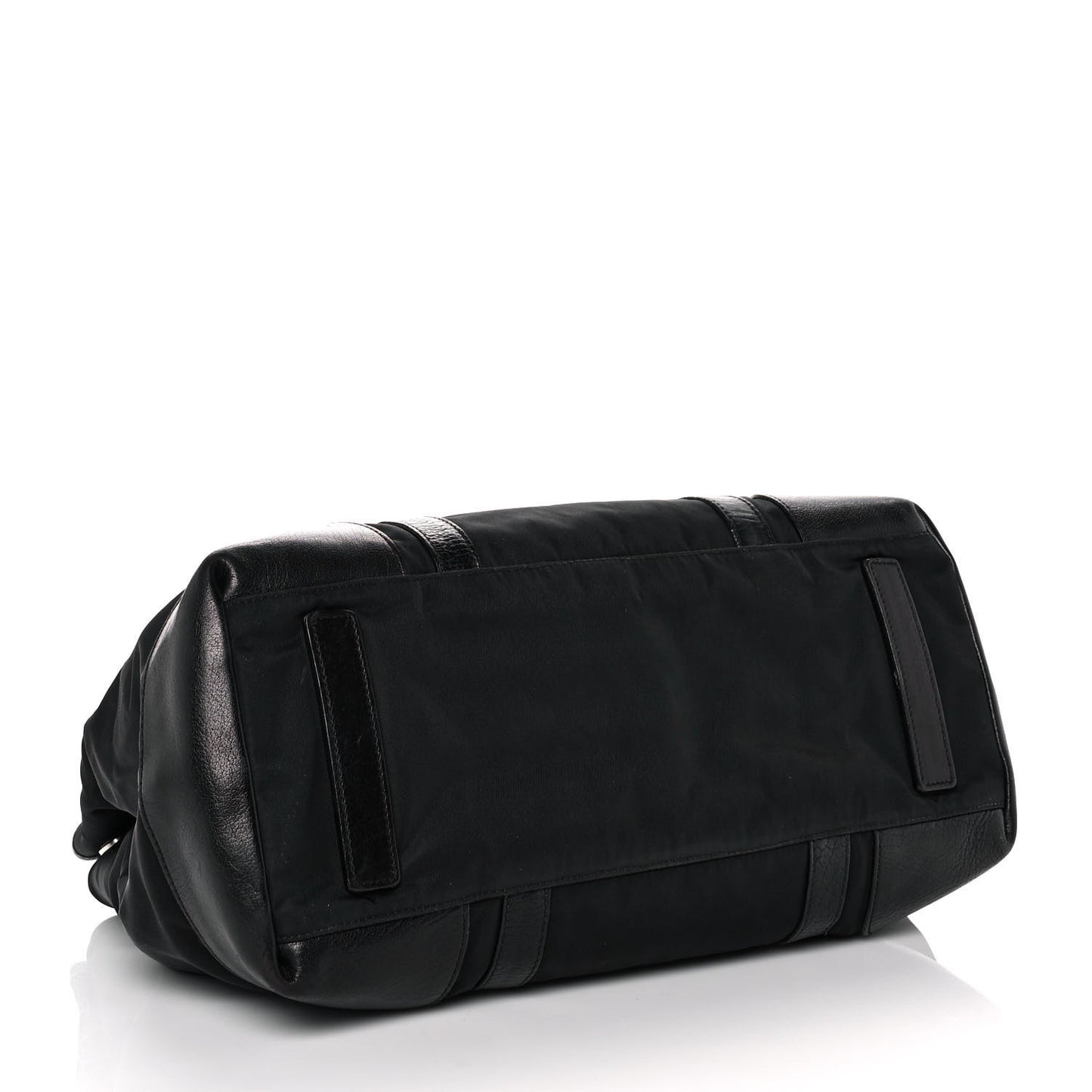 Tessuto Nylon Soft Calf Tote Black