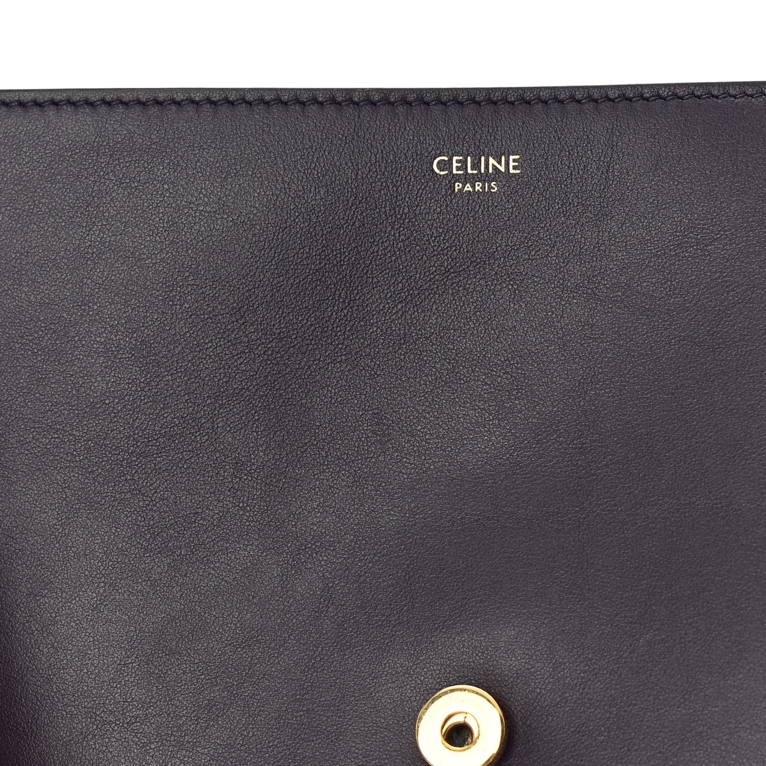 Celine Smooth Calfskin Medium Tabou Aubergine 12 of 17