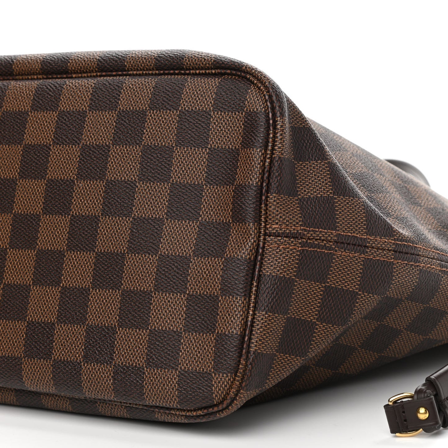 Damier Ebene Neo Neverfull MM Rose Ballerine