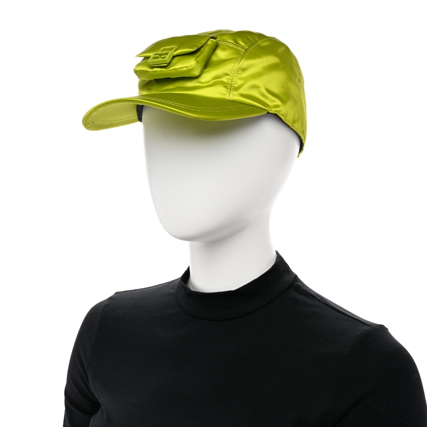 Nylon Cotton Baguette Pocket Baseball Hat Wasabi