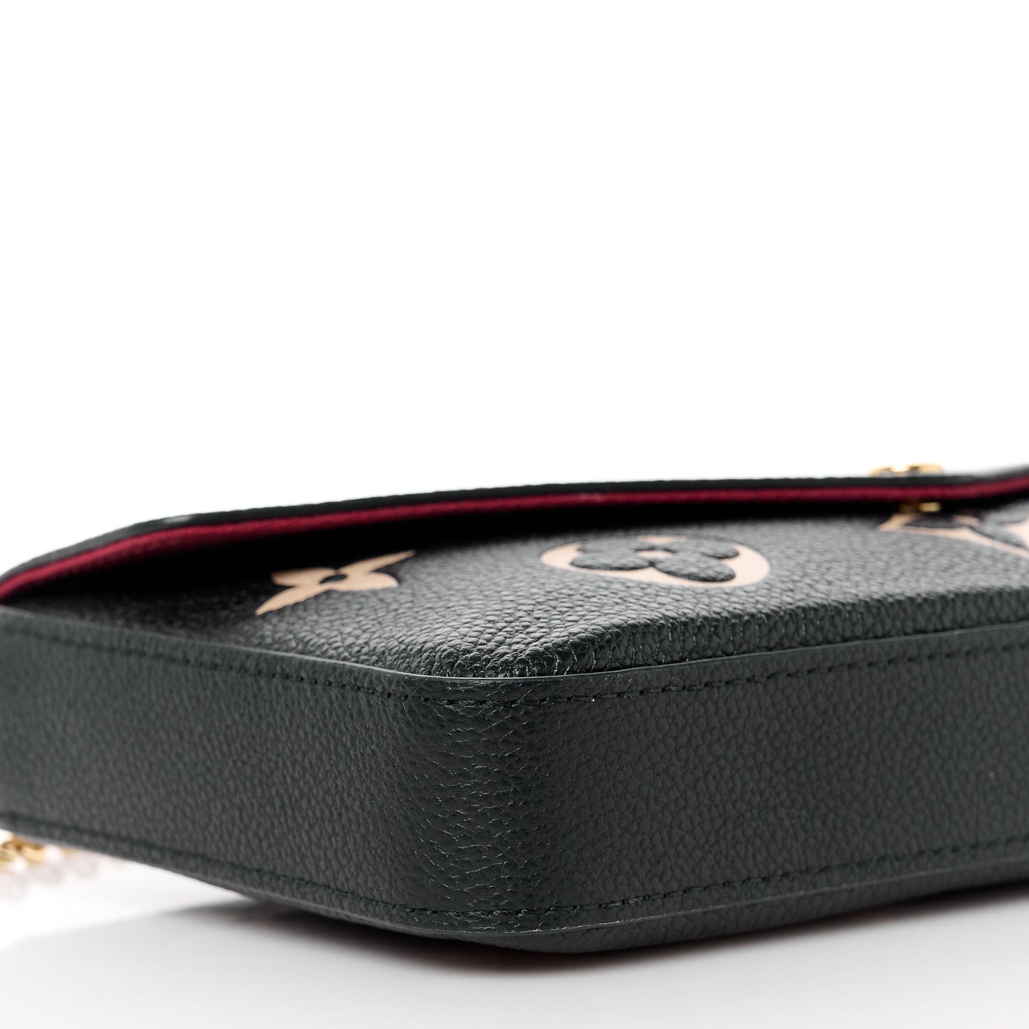 Empreinte Monogram Giant Felicie Pochette Black Beige
