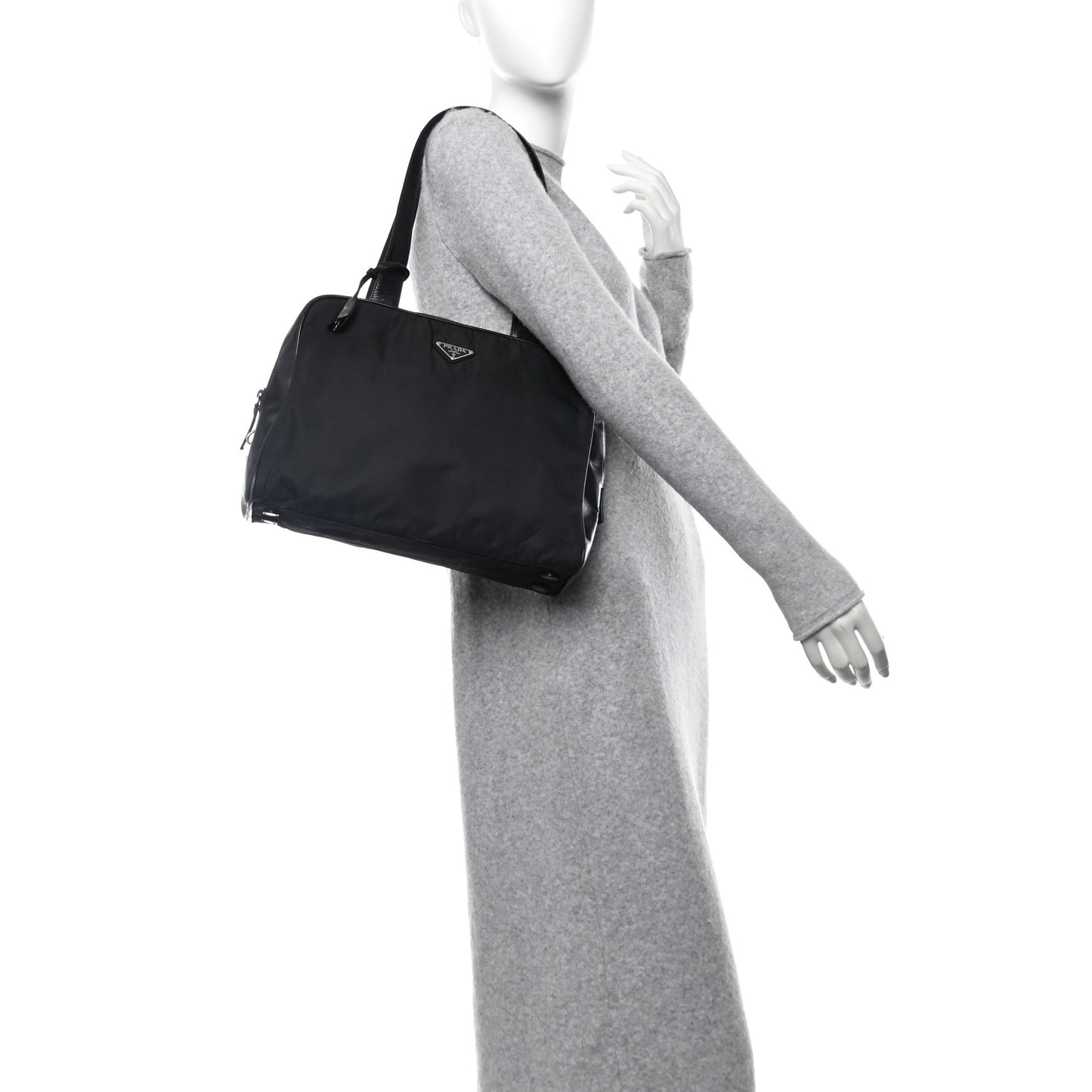 Tessuto Nylon Tote Black