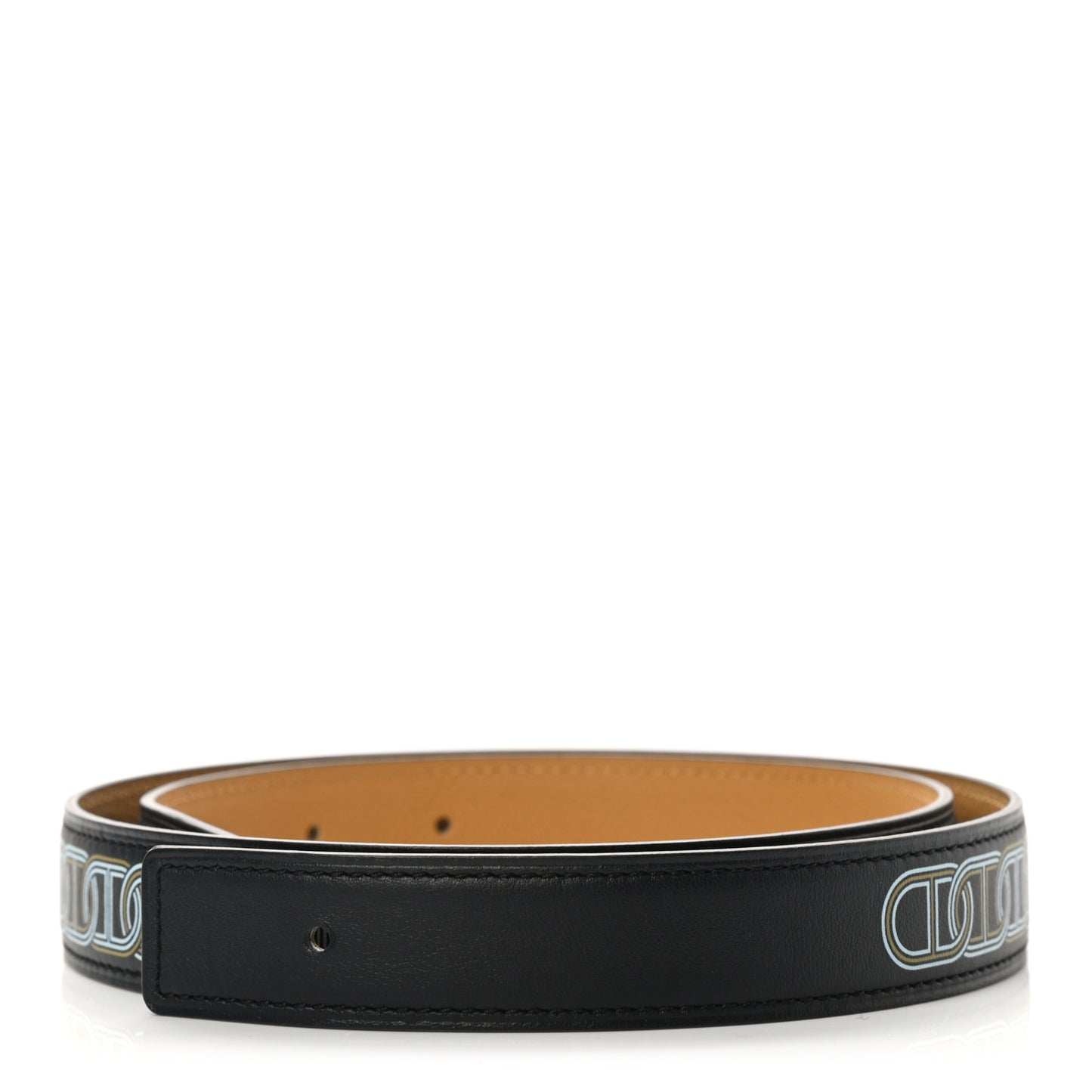 Swift Epsom Circuit Belt 75 Black Gold