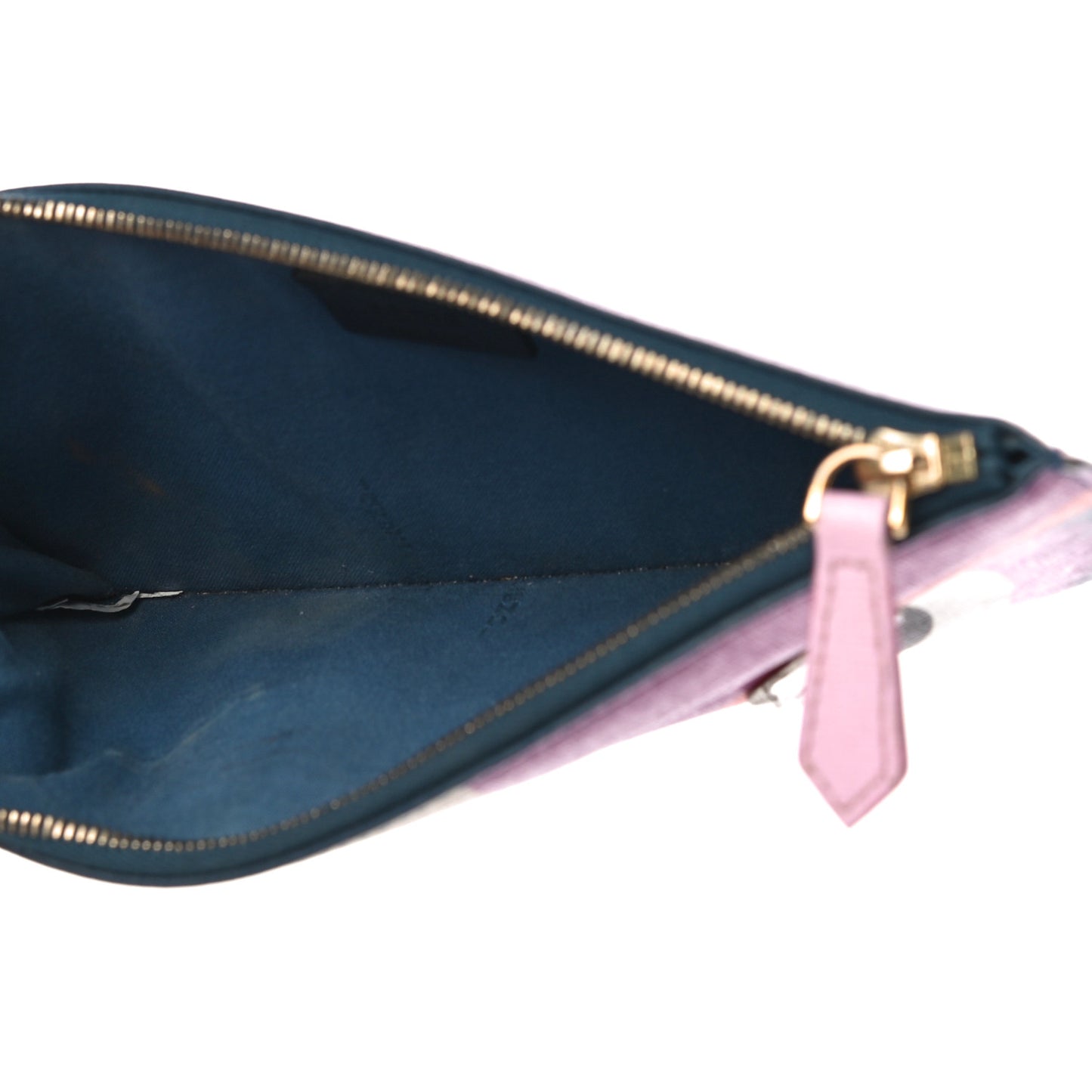 Vitello Elite Crystal Eye Monster Coin Pouch Key Case Cobalt Multicolor