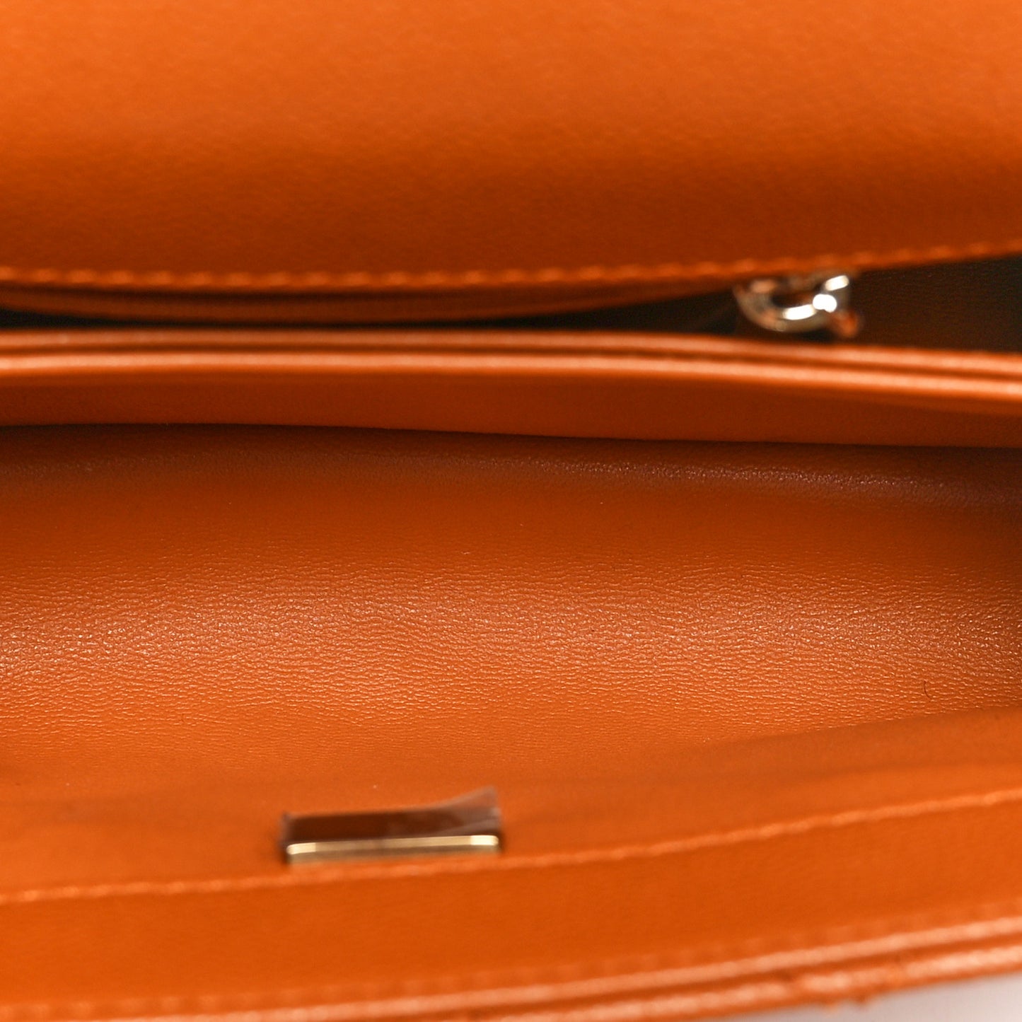 Caviar Quilted Mini Coco Handle Flap Light Brown