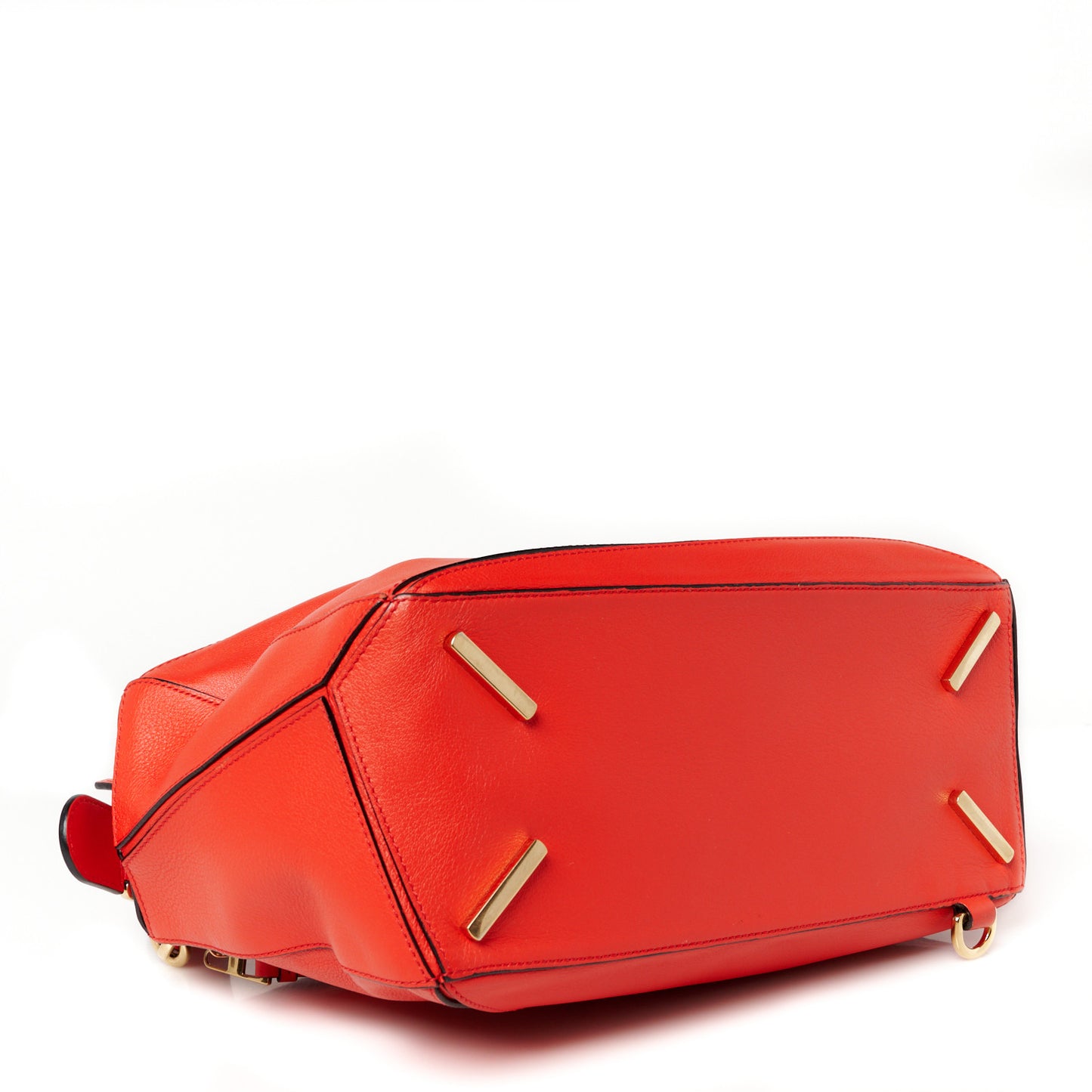 Calfskin Medium Puzzle Bag Scarlet