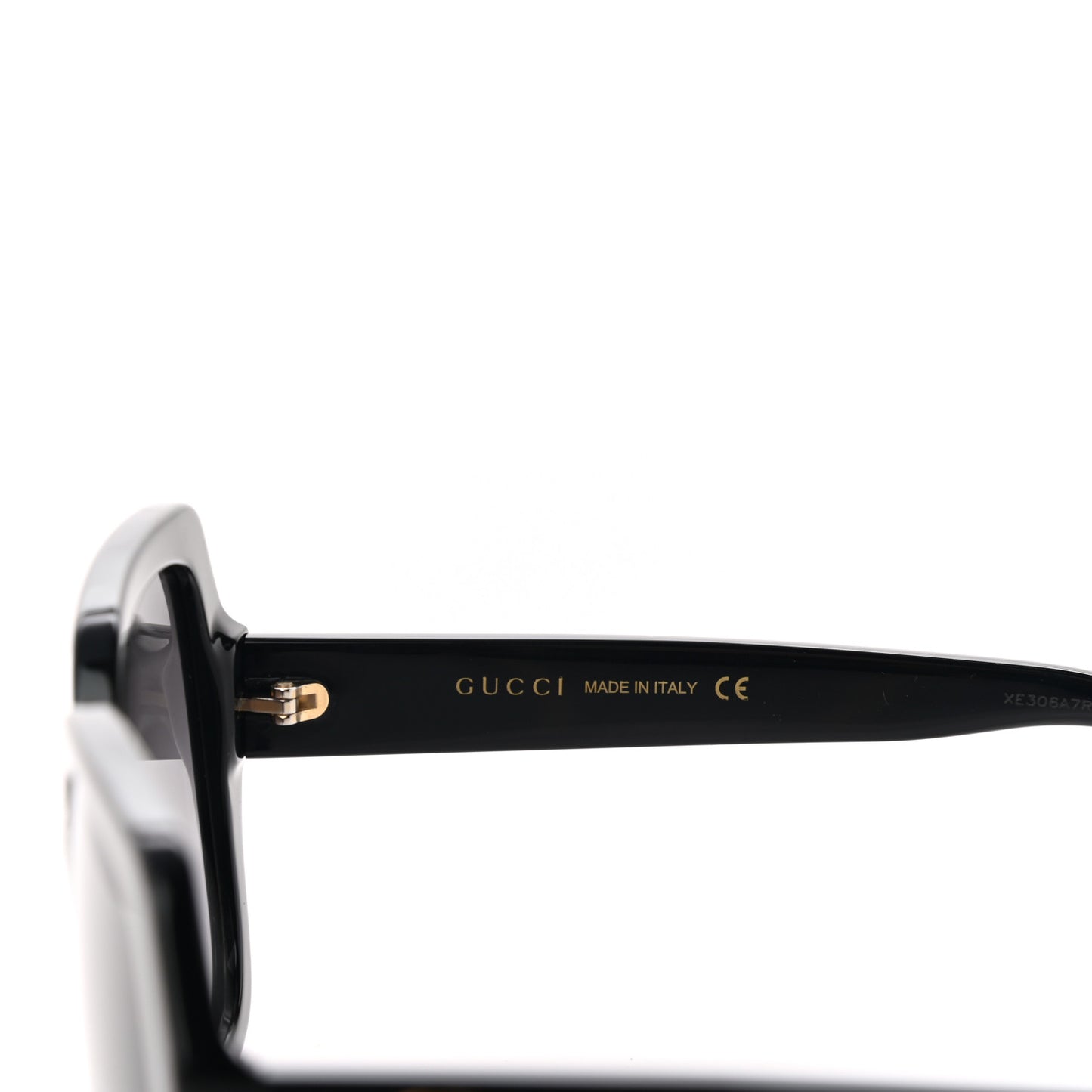 Acetate Square Frame GG0096S Sunglasses Black