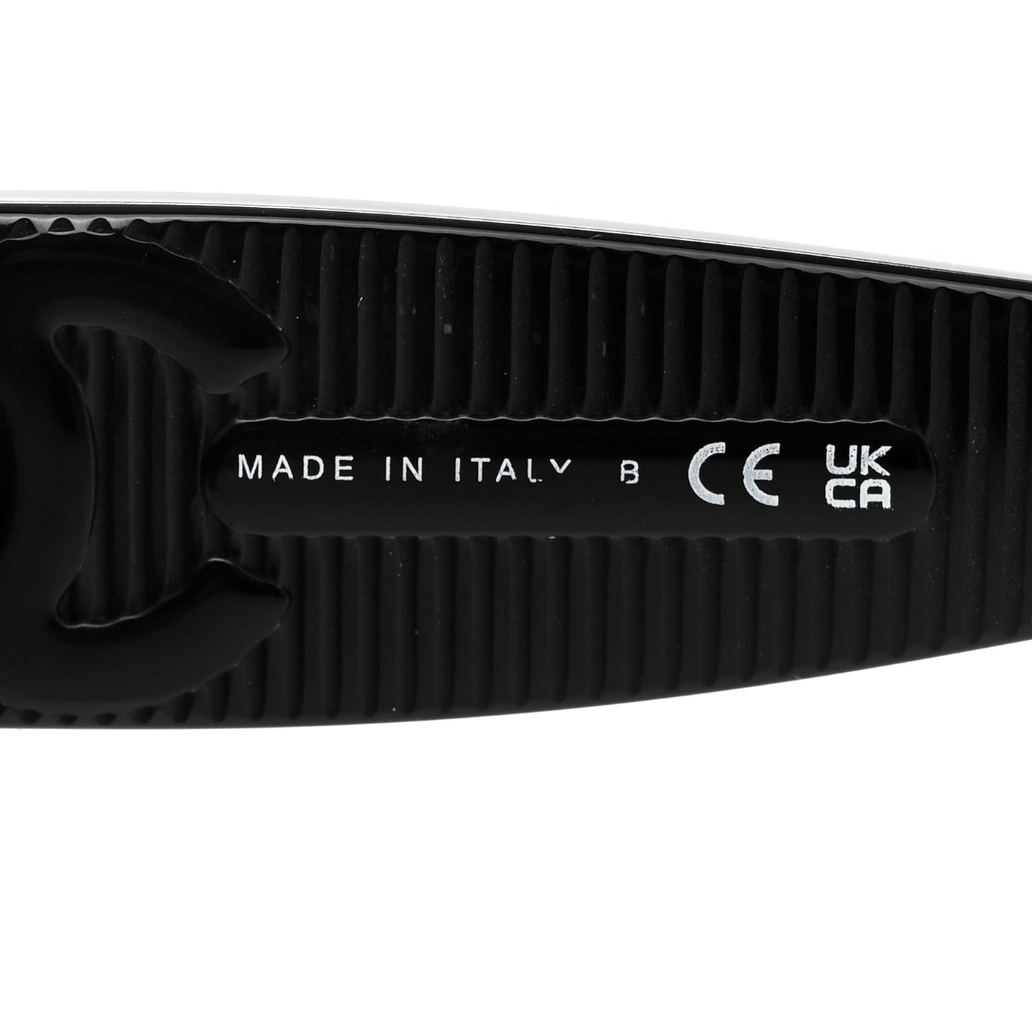 Acetate Butterfly Large CC Sunglasses 5492 Black