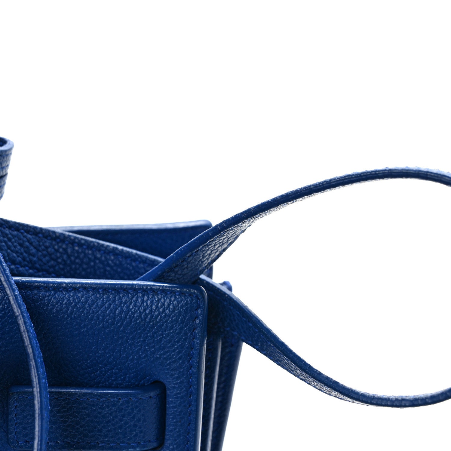 Saint Laurent Calfskin Nano Sac De Jour Royal Blue 14 of 14
