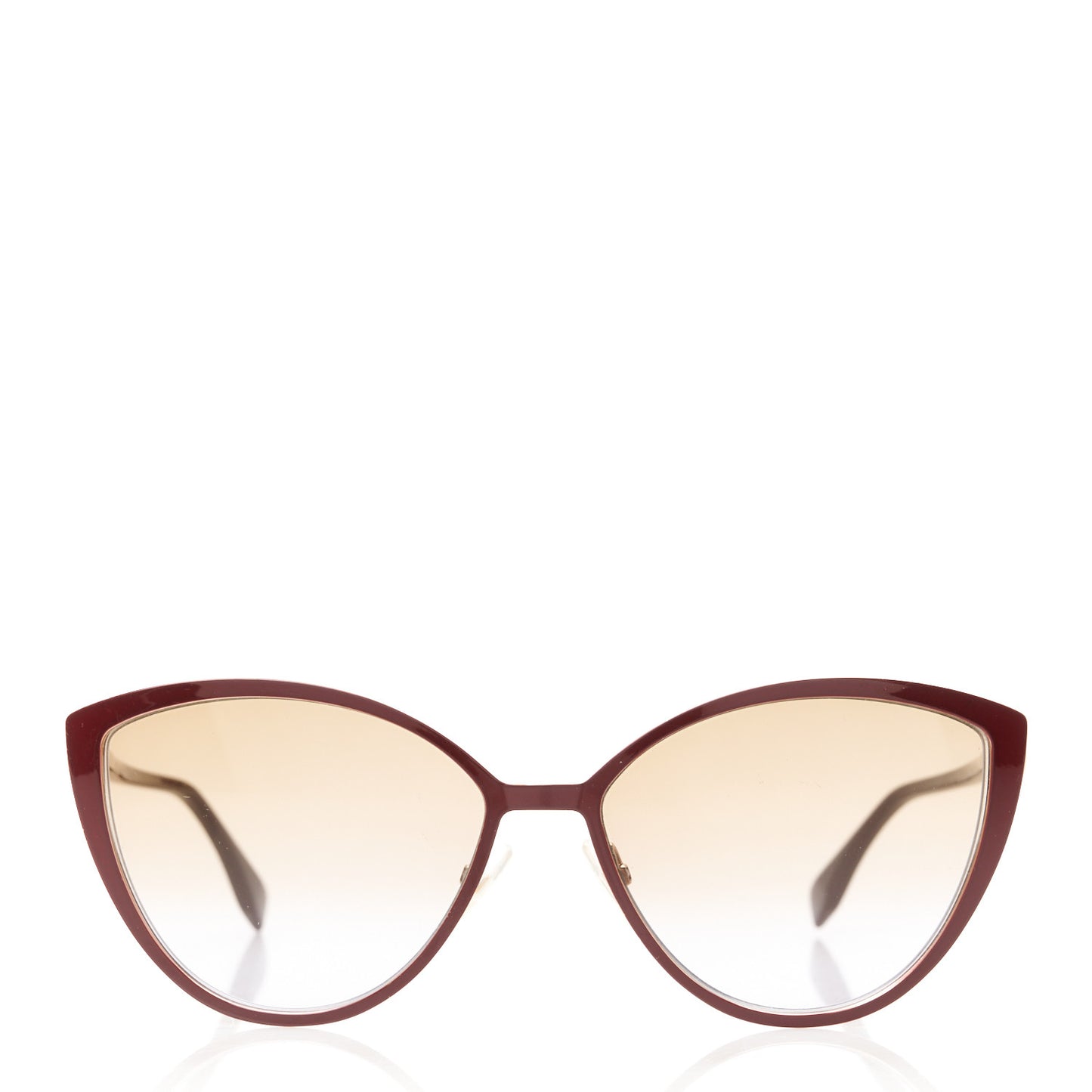 Cat Eye F is Fendi Sunglasses FF 0413/S Burgundy