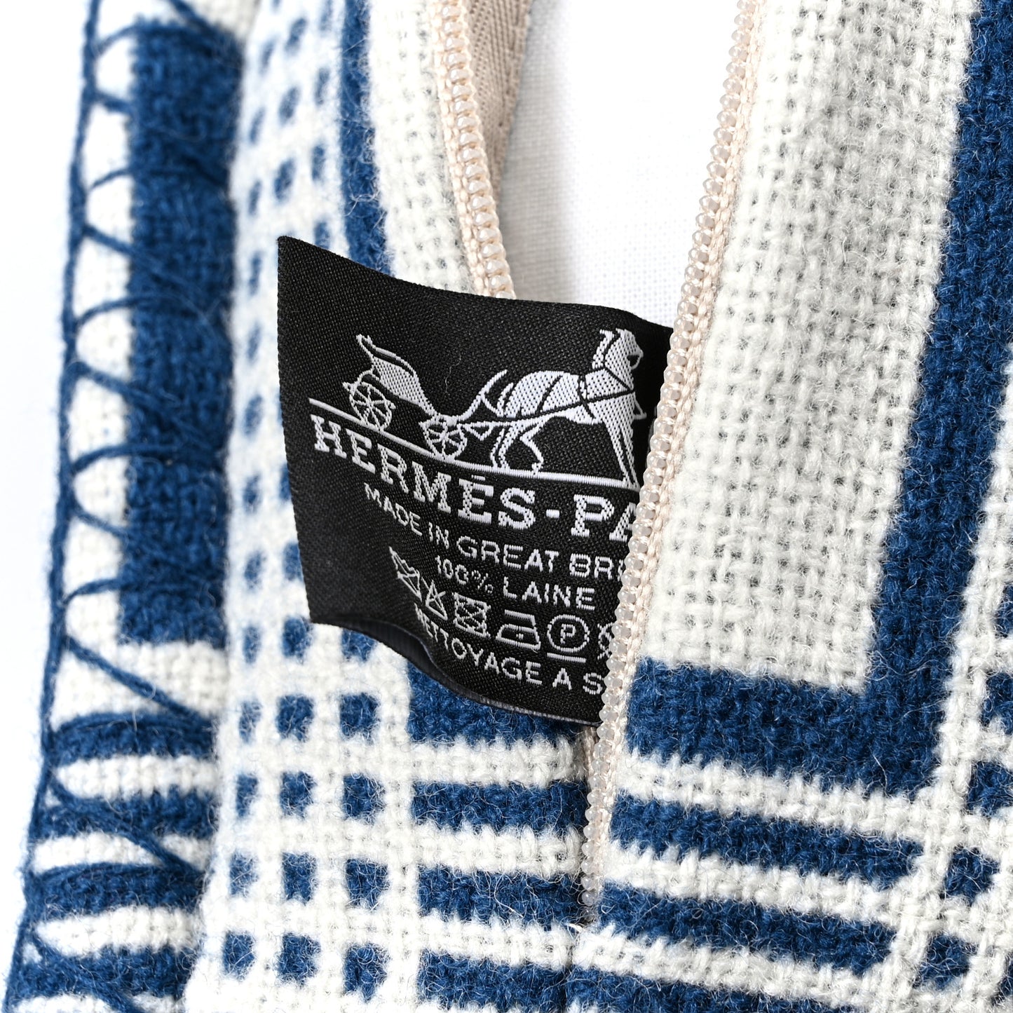 Twill D H Infini Pillow Blue