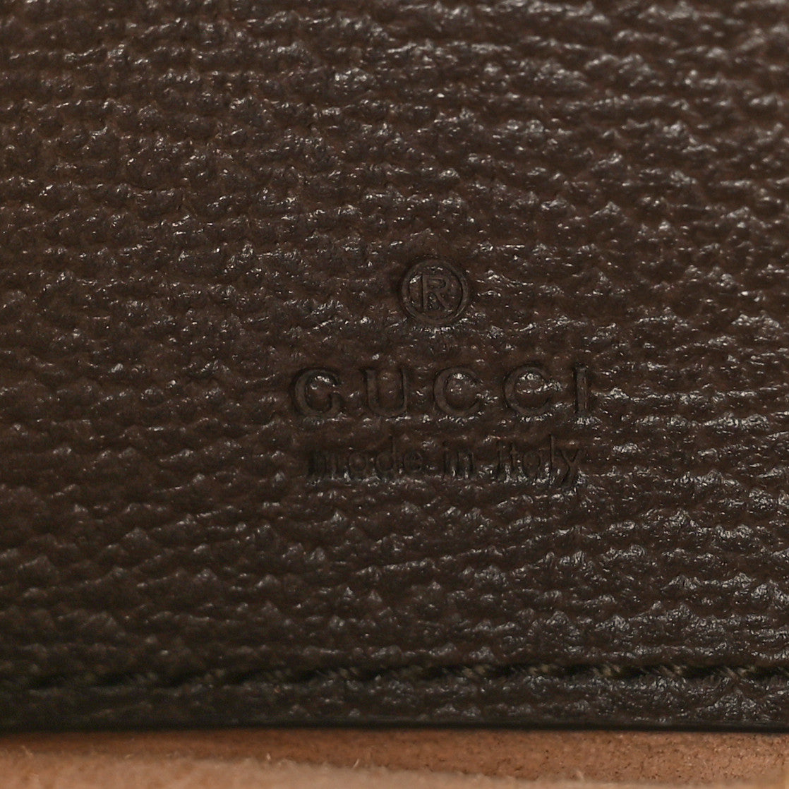Gucci GG Supreme Monogram Textured Calfskin Web Mini Ophidia Half Moon Hobo Beige Ebony New Acero 6 of 11