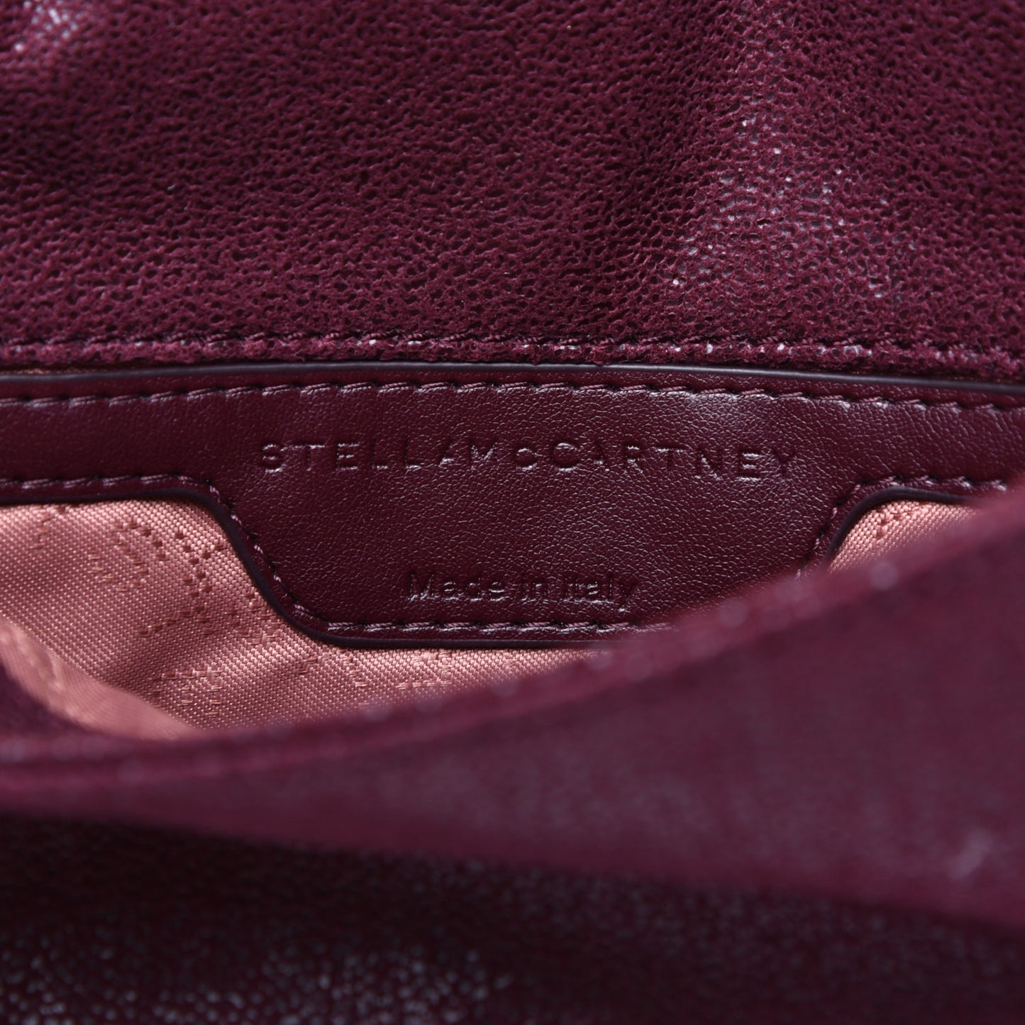 Shaggy Deer Falabella Crossbody Bag Plum