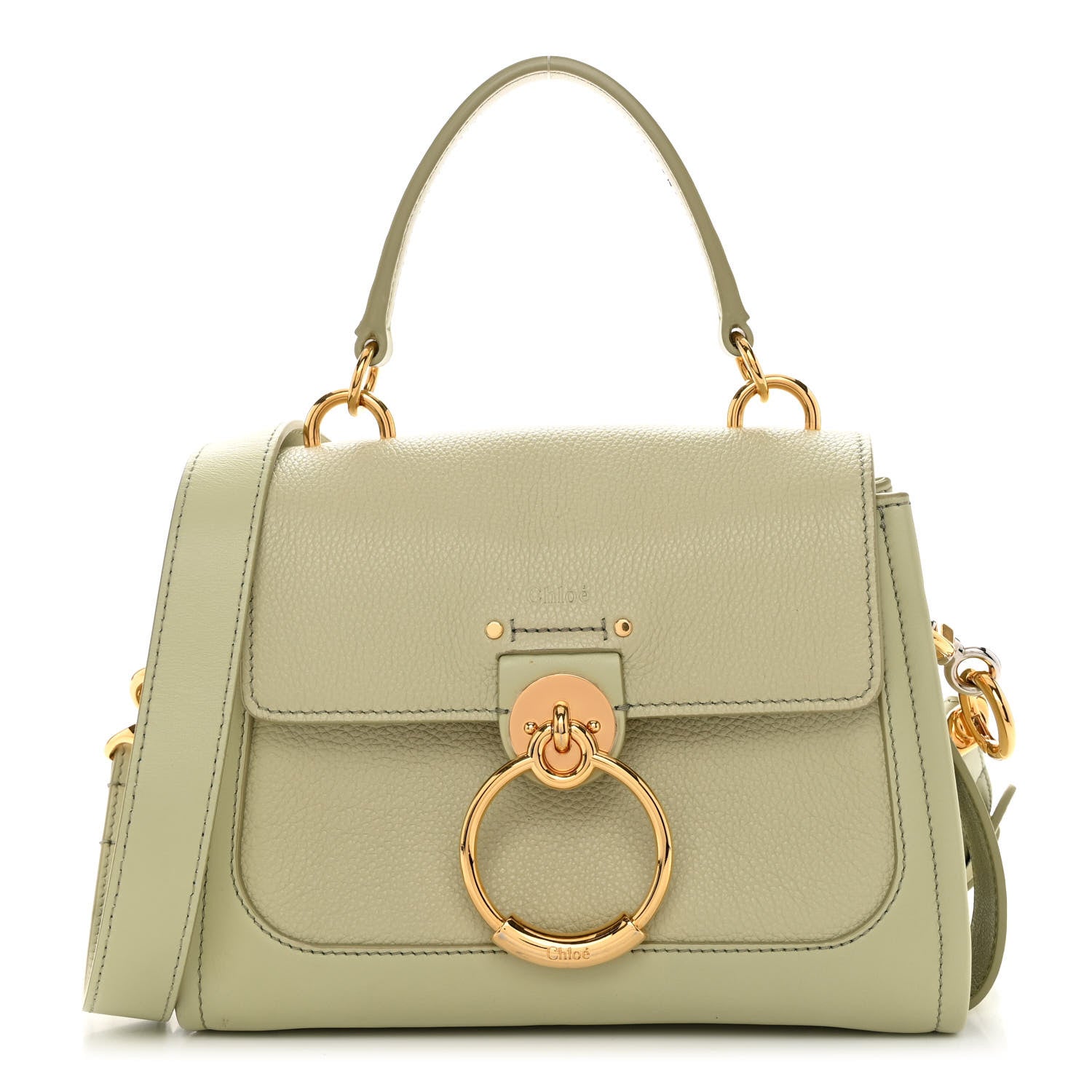 Chloe Calfskin Mini Tess Day Bag Light Eucalyptus 1 of 9