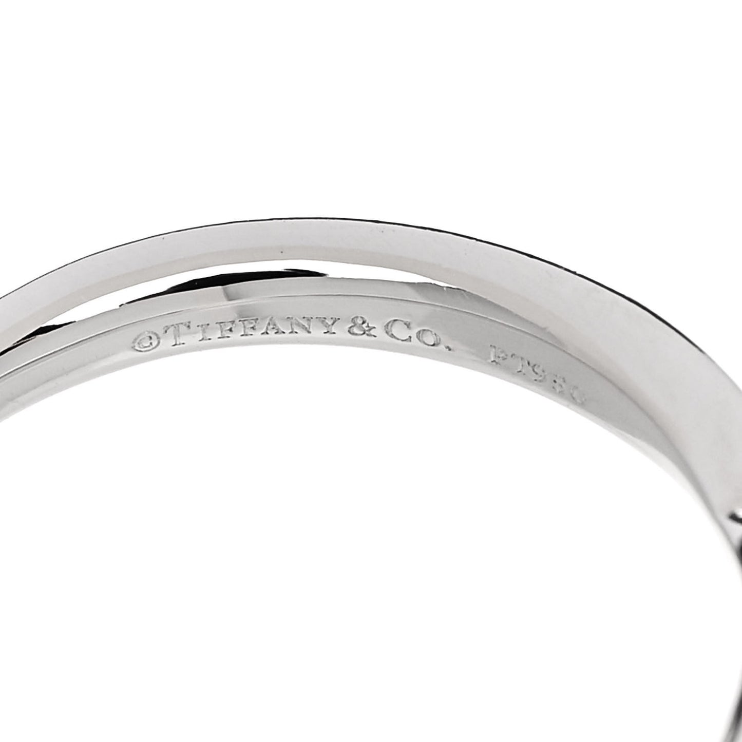 Platinum Diamond Harmony Bead-set Band Ring 48 4.5